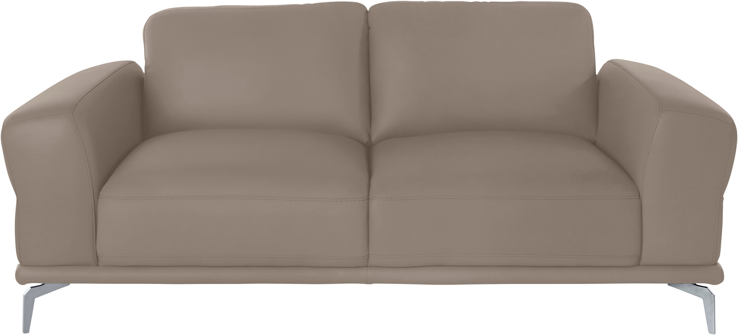 W.SCHILLIG 2-Sitzer »montanaa« mit Metallfüßen in Silber matt, Breite 192 cm