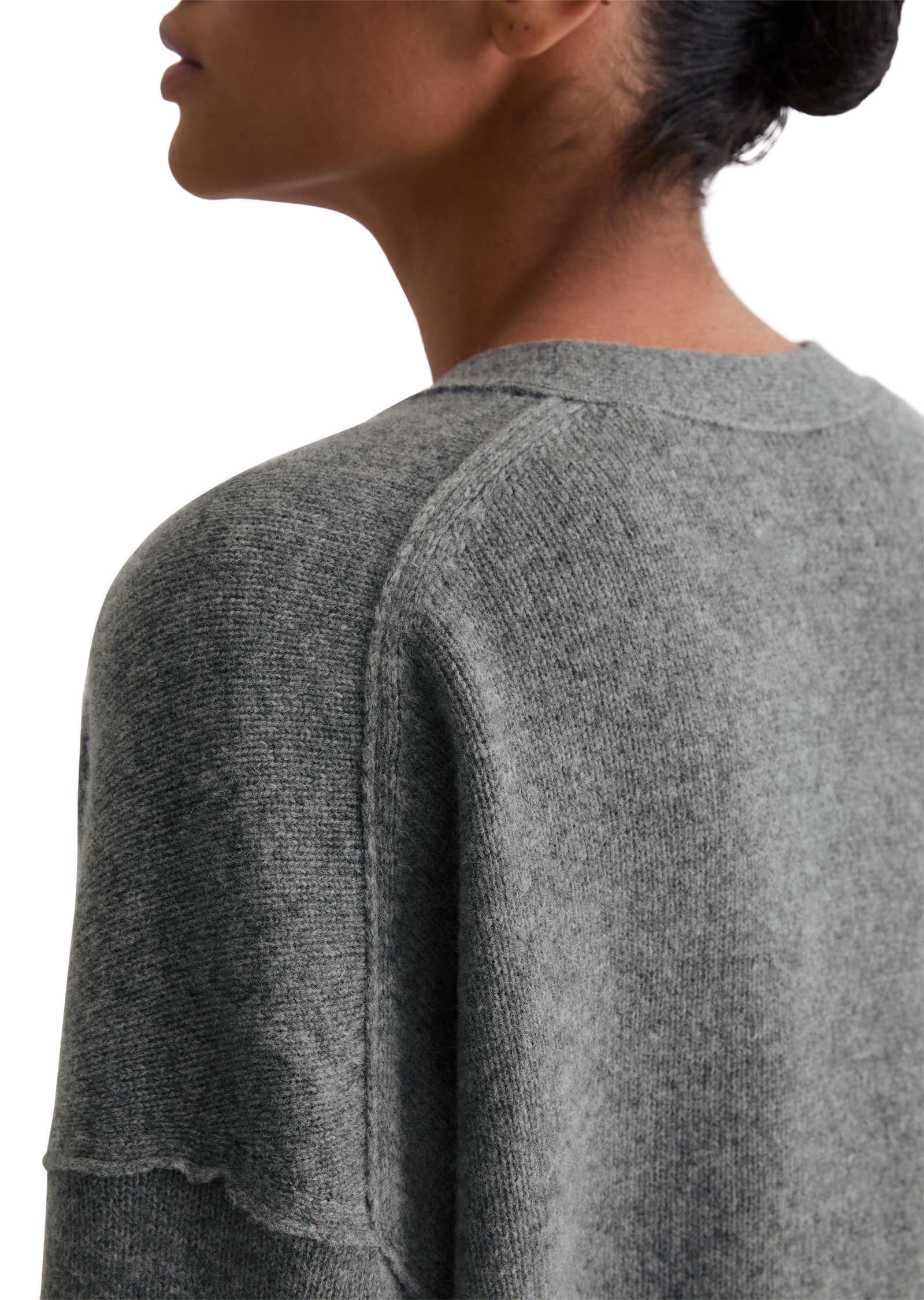Marc O'Polo Strickjacke »oversized aus flauschiger Lambswool«
