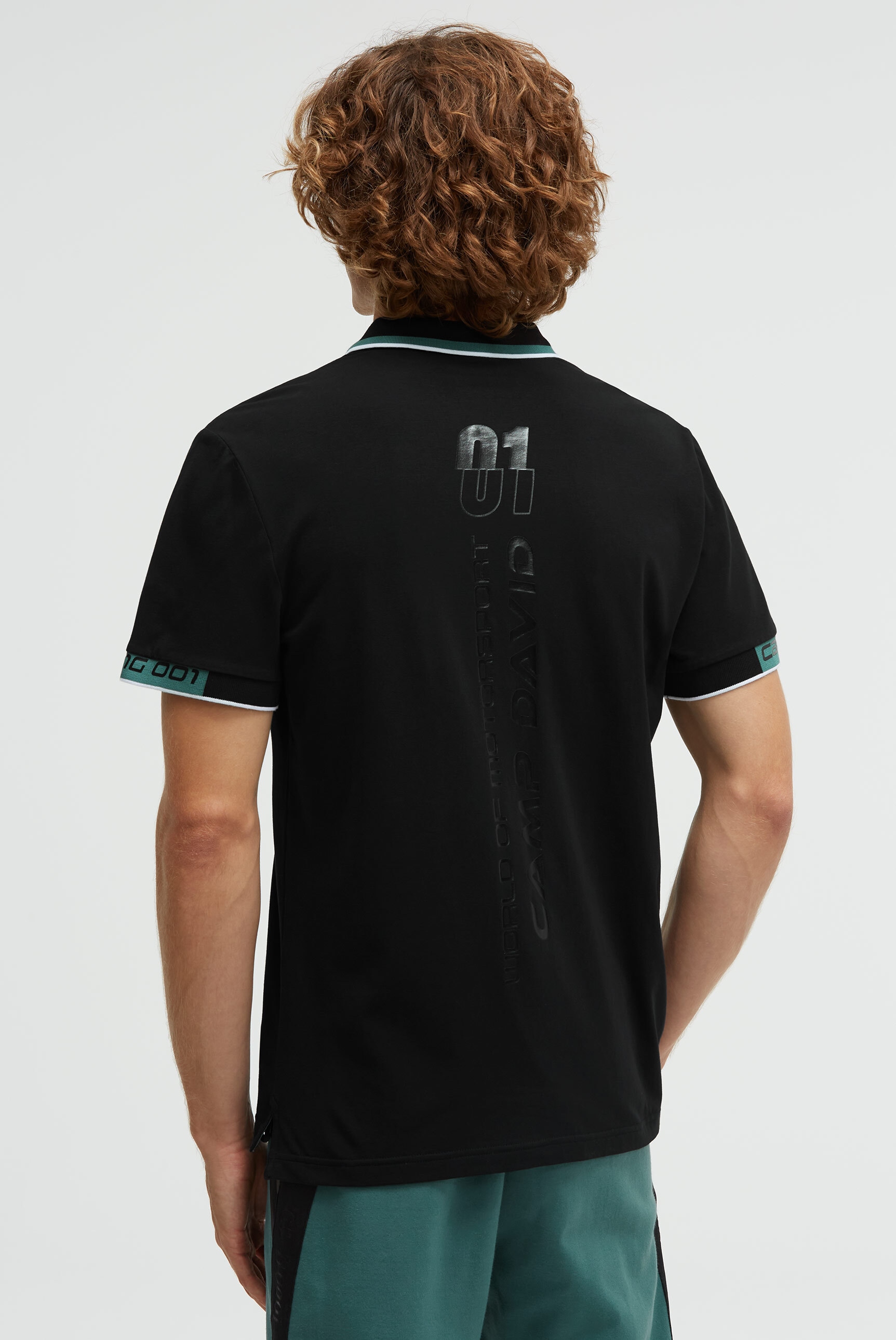 CAMP DAVID Poloshirt mit Baumwolle