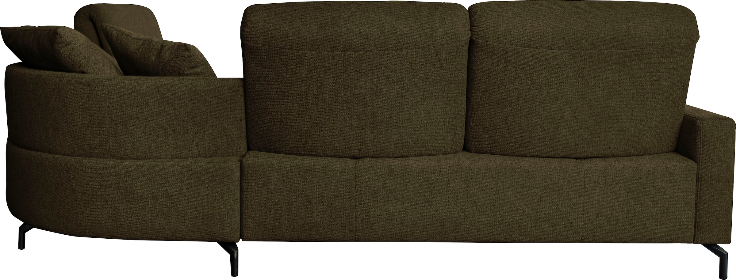 alina Ecksofa »Louis«, Breite 260 cm, Rückenlehnenverstellung, wahlweise mit Bettfunktion