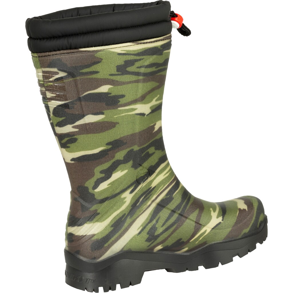 Schuhe Boots & Stiefel Dunlop_Workwear Gummistiefel »Kids Blizzard«, mit warmer Fütterung tarnfarben-schwarz Schuhe Boots & Stiefel Dunlop_Workwear Gummistiefel »Kids Blizzard«, mit warmer Fütterung tarnfarben-schwarz