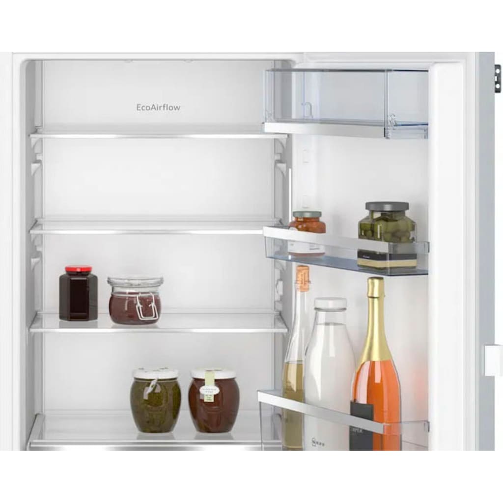 NEFF Einbaukühlschrank »KI1312FE0«, KI1312FE0, 102,1 cm hoch, 54,1 cm breit, Fresh Safe: Schublade für flexible Lagerung von Obst & Gemüse