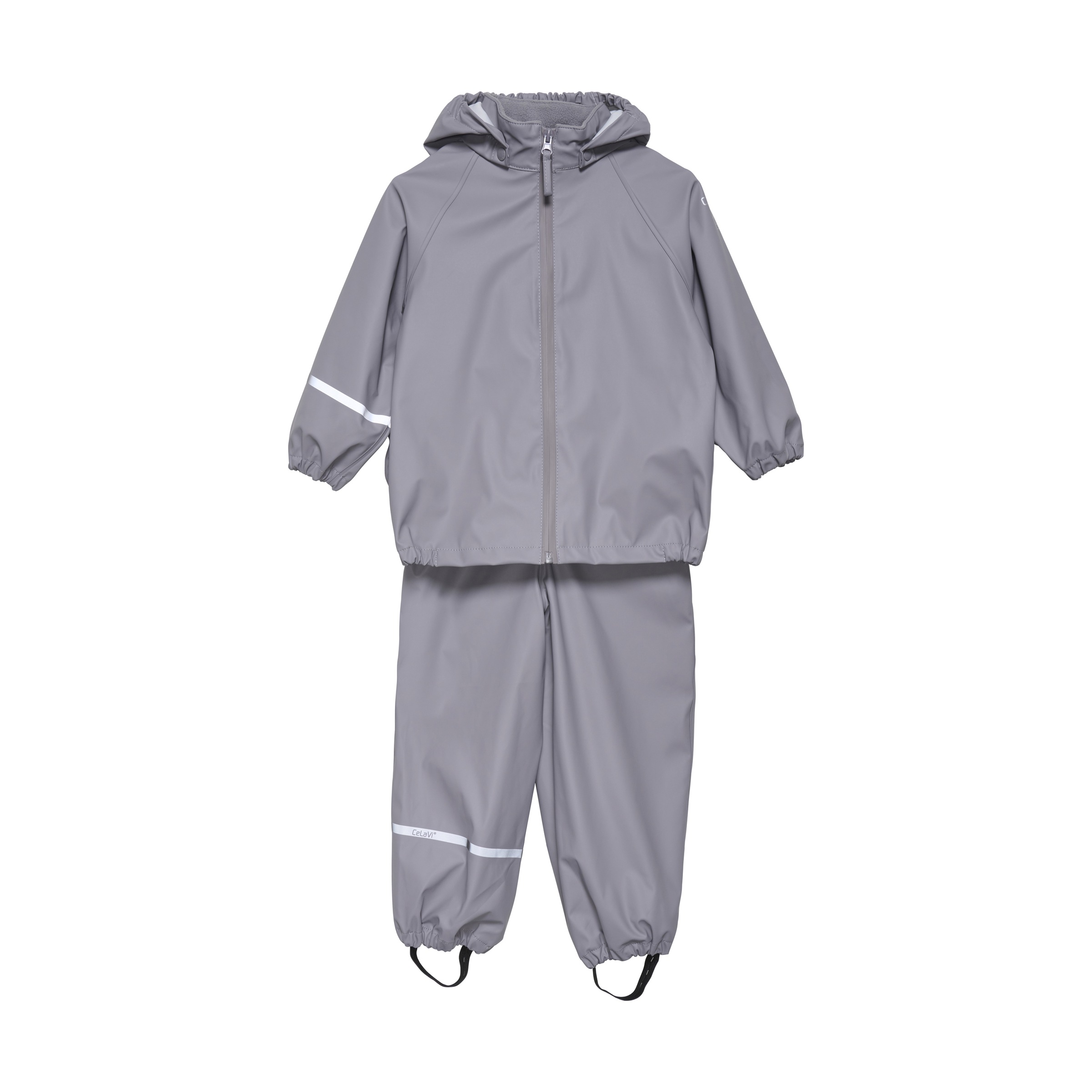 CELAVI Jungen Regenjacke "Regenoverall CEMagic", lila, Gr. 140, Obermaterial: 100% Polyester PES., Overalls