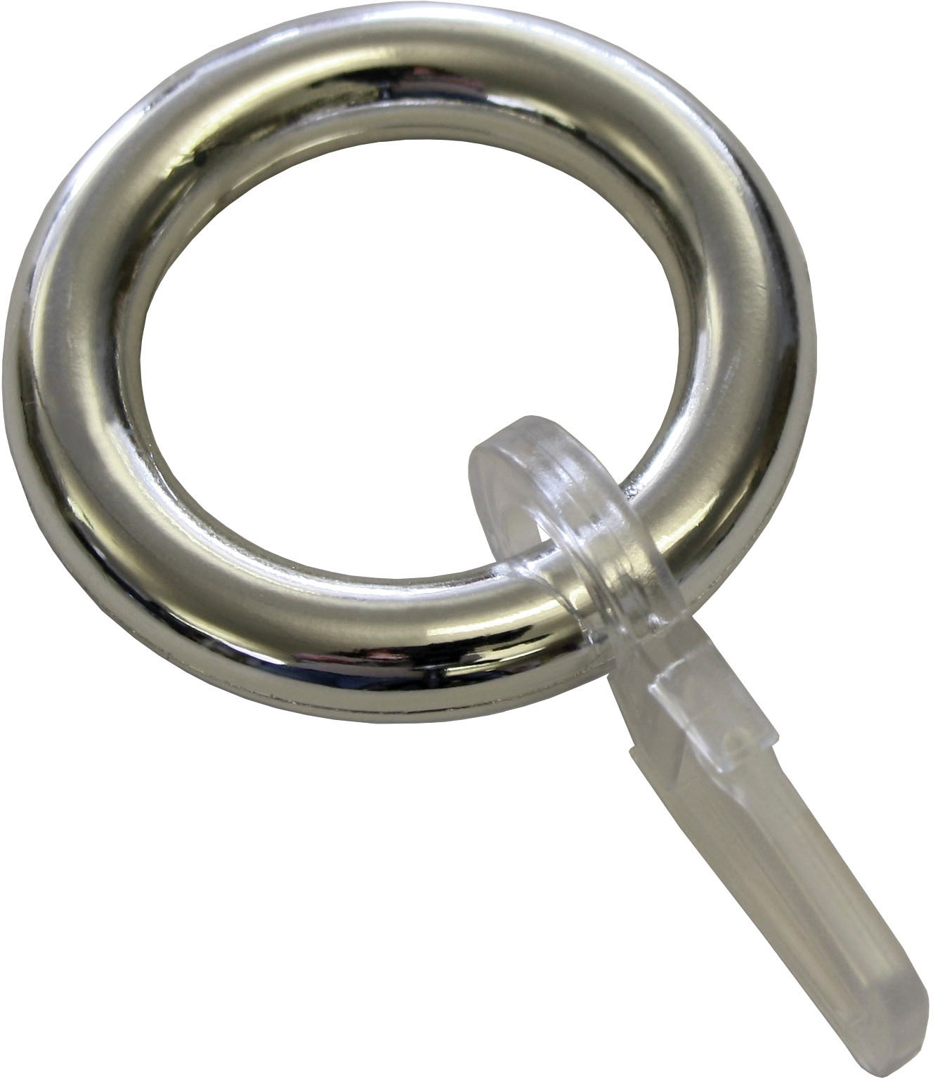 GARDINIA Gardinenring "mit Faltenlegehaken" Serie Vitragestangen/Caféhausst günstig online kaufen