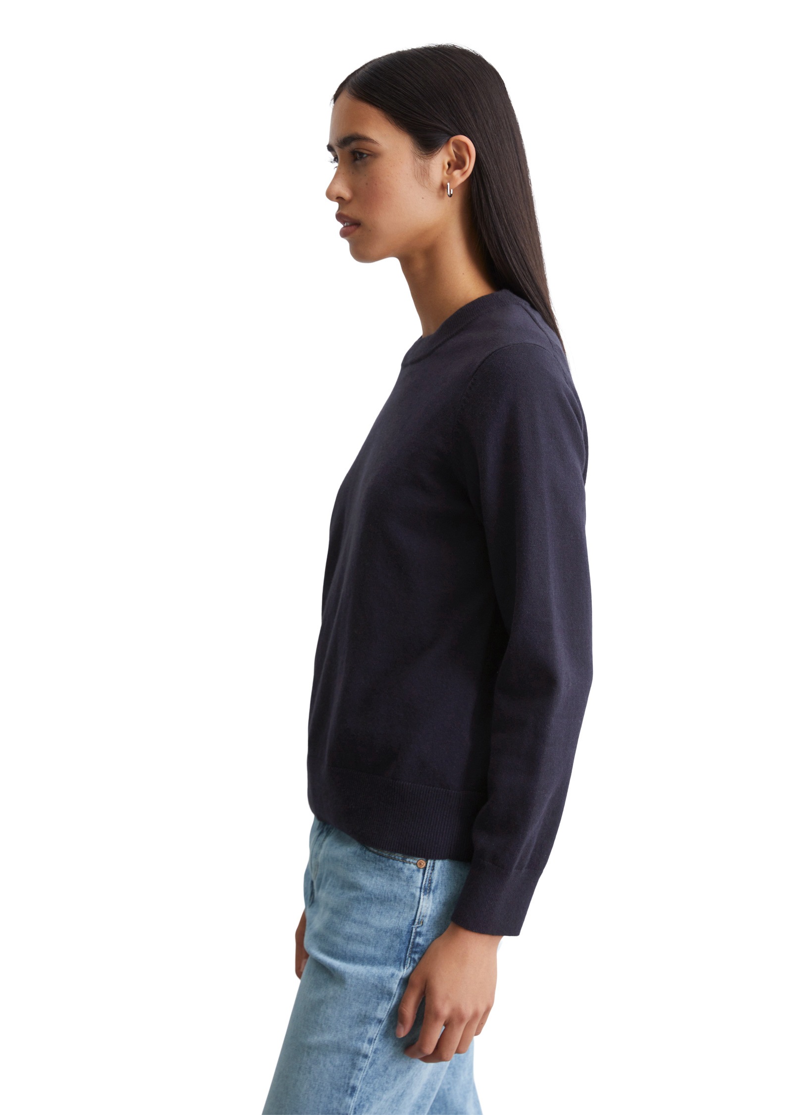 Marc O'Polo DENIM Strickpullover »aus Soft Cotton Stretch«