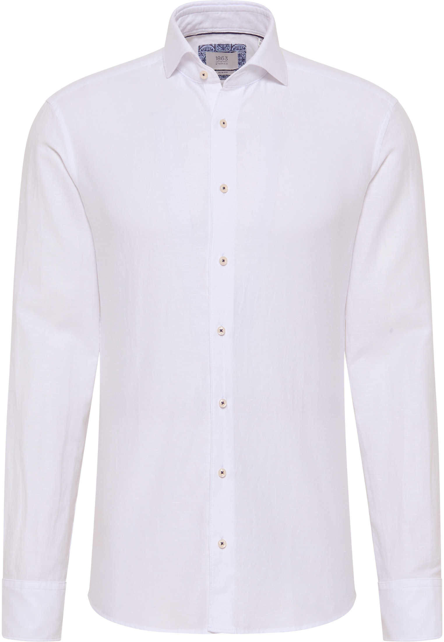 Eterna Langarmhemd »SLIM FIT«, EASY IRON (bügelleicht)
