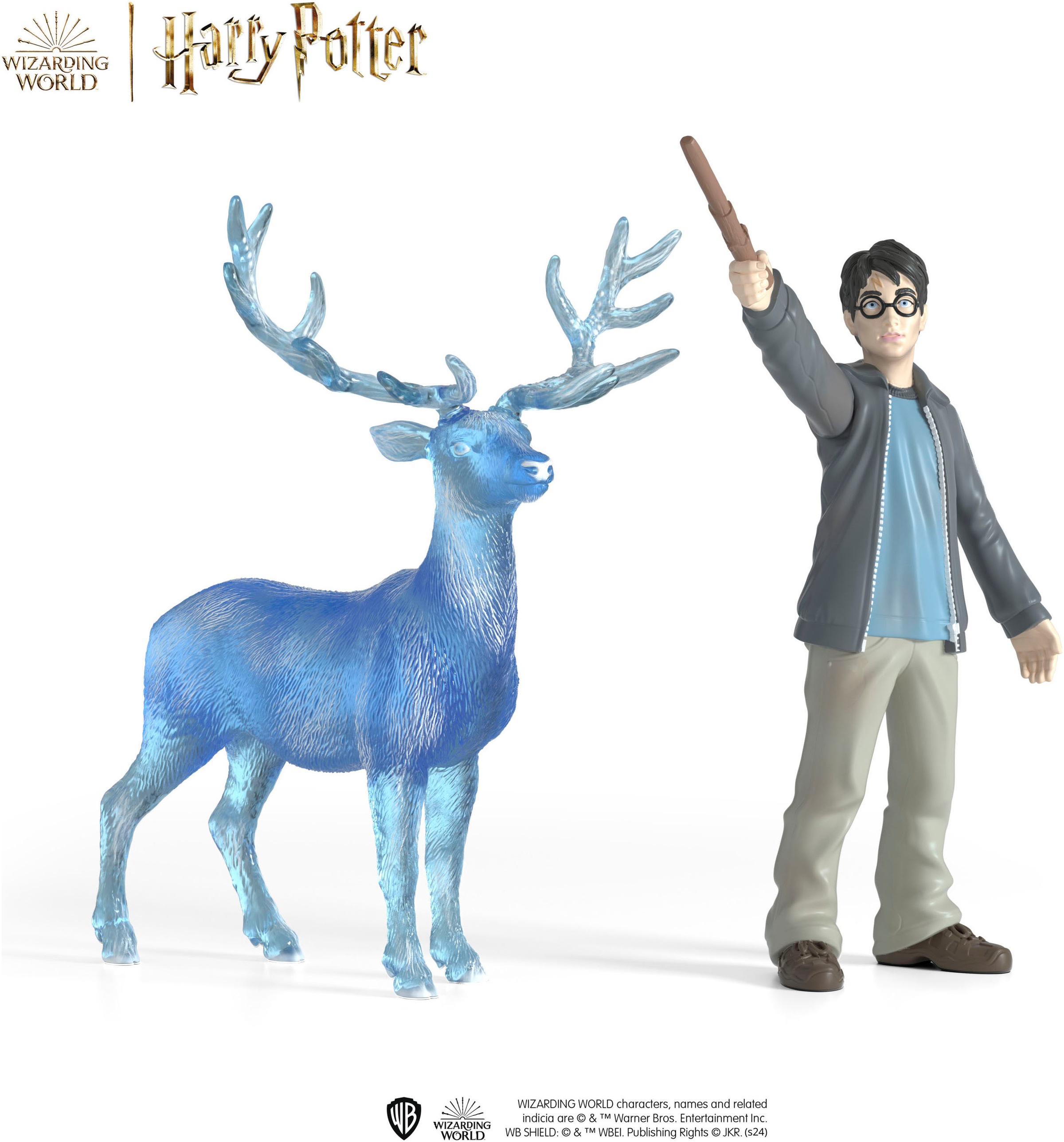Schleich® Spielfigur »WIZARDING WOLRD™, Harry Potter & Patronus (42680)«
