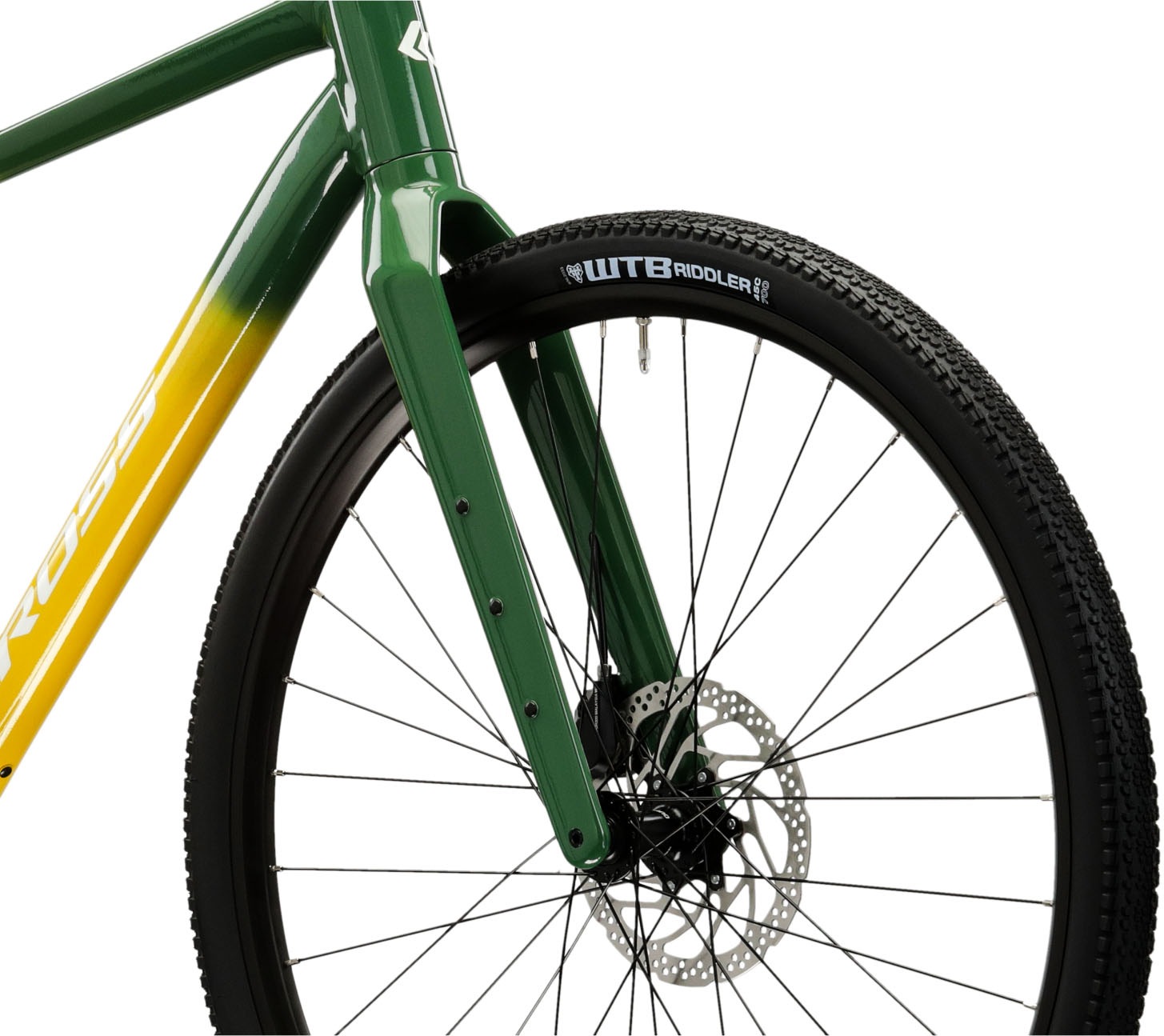 Kross Gravelbike »Gravelbike Esker Flatbar grün 10 Gänge«, 10 Gang, Shimano, CUES U6000 Schaltwerk, Kettenschaltung