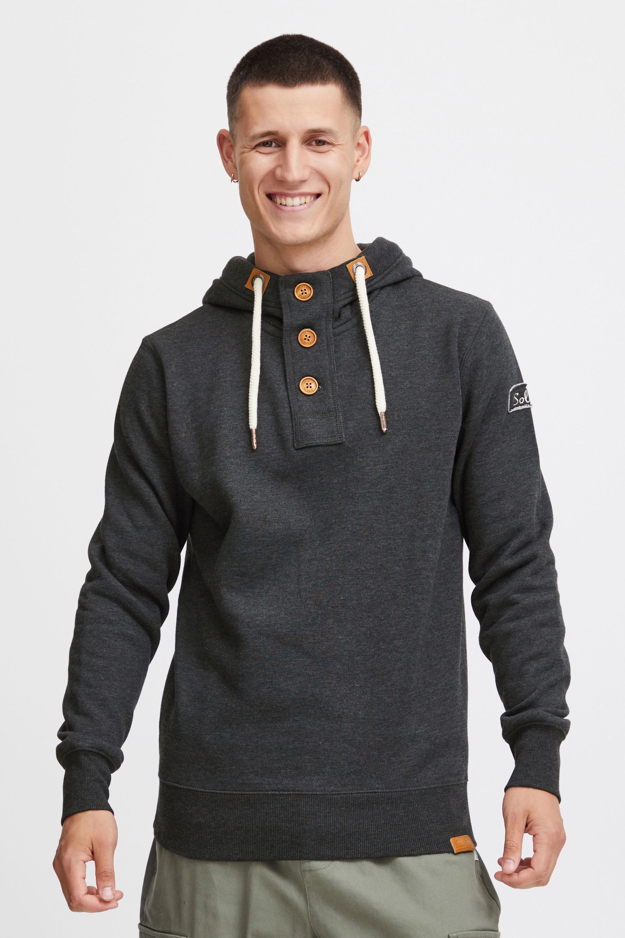 Solid Kapuzenpullover "Hoodie SDTripStrip" günstig online kaufen
