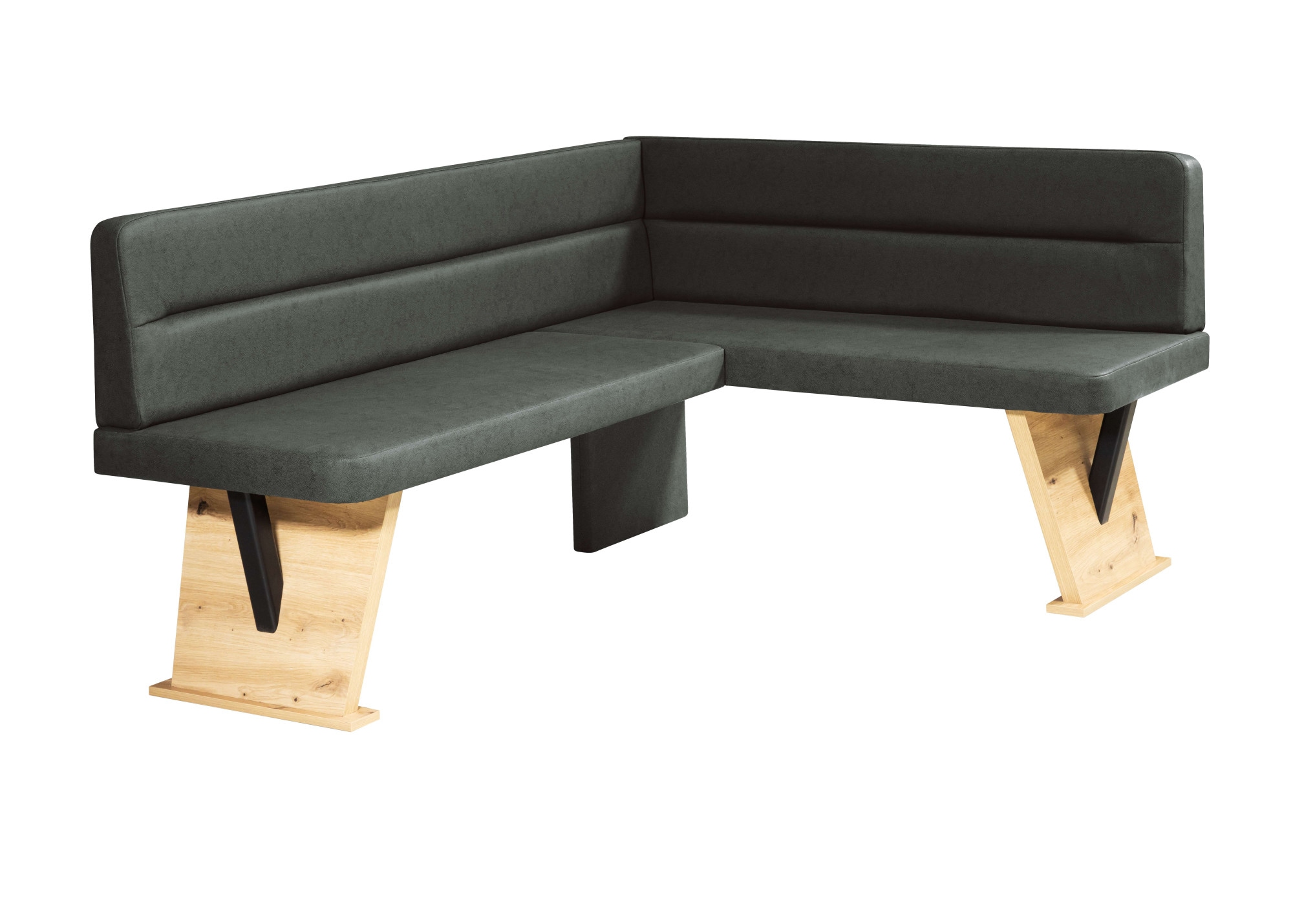 Home affaire Eckbankgruppe »Laros Sitzgruppe, Eckbank, Stühle, Tisch«, (Set, 4tlg Set), perfekt für Küche, Esszimmer, Wohnzimmer, Bestseller
