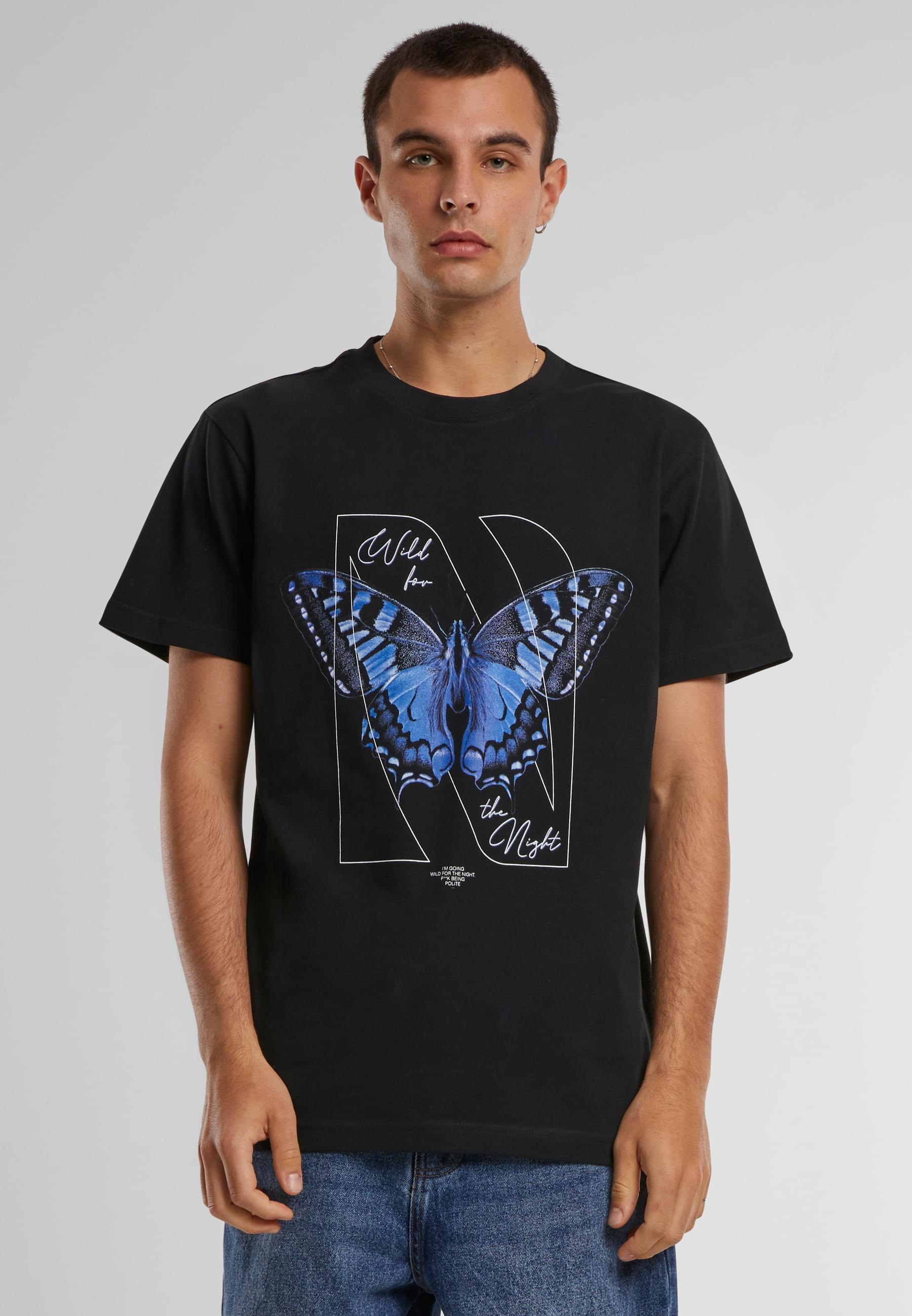 MisterTee T-Shirt »MisterTee Herren Wild For The Night Tee«, (1 tlg.)