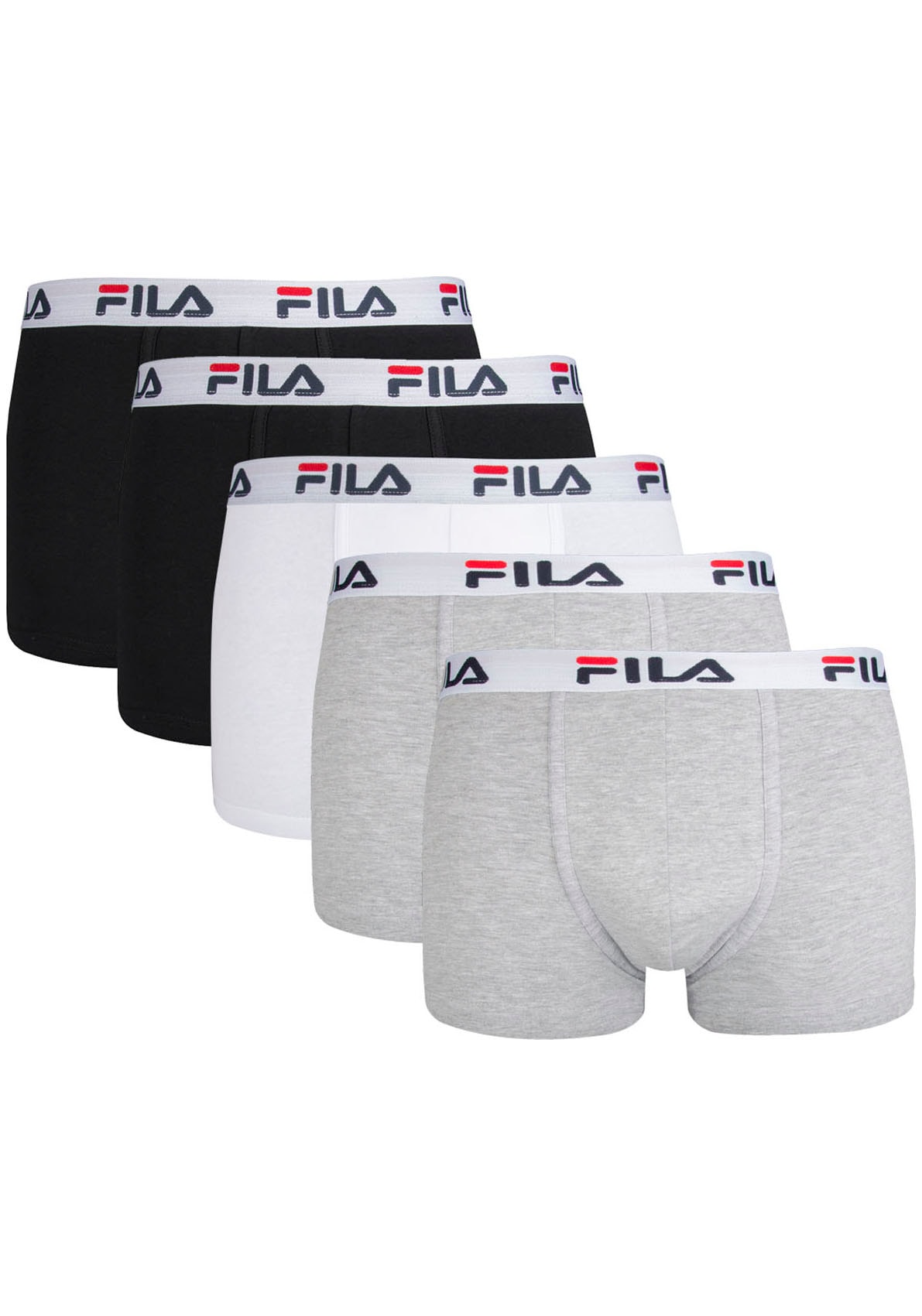 Fila Boxershorts, (5er Pack), mit Logobund