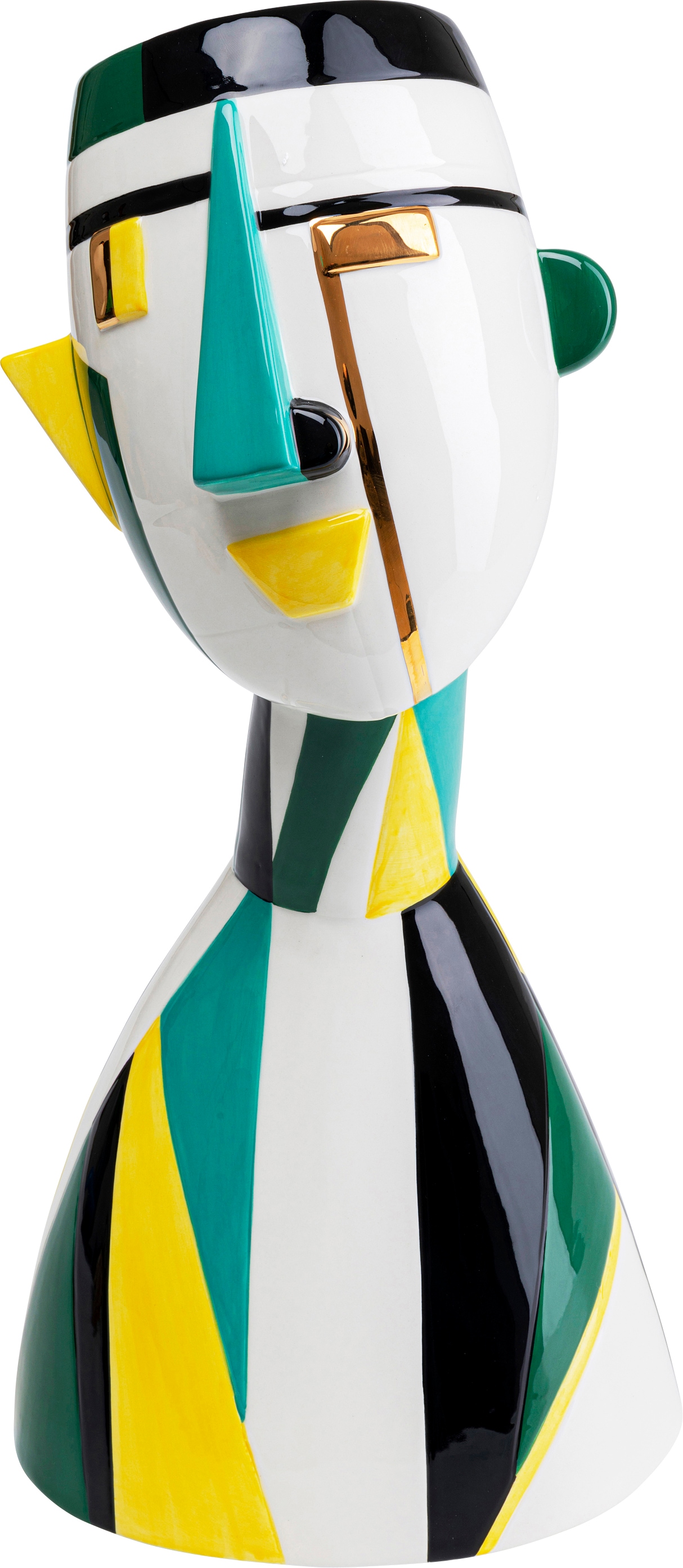 Kare Design Dekovase "Deko Happy Face 43cm"