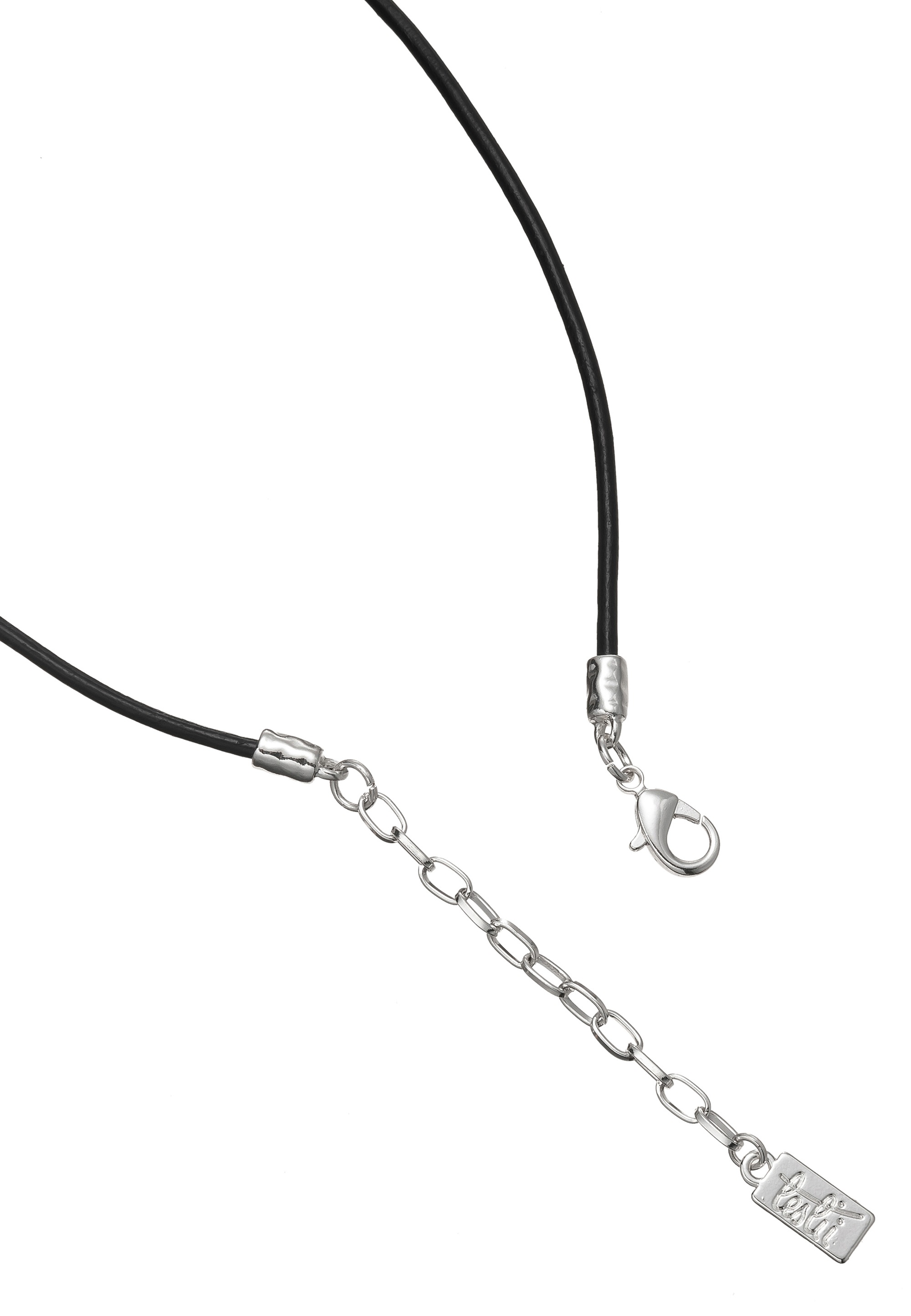 leslii Kette ohne Anhänger, mit elegantem Glaskristall-Anhänger
