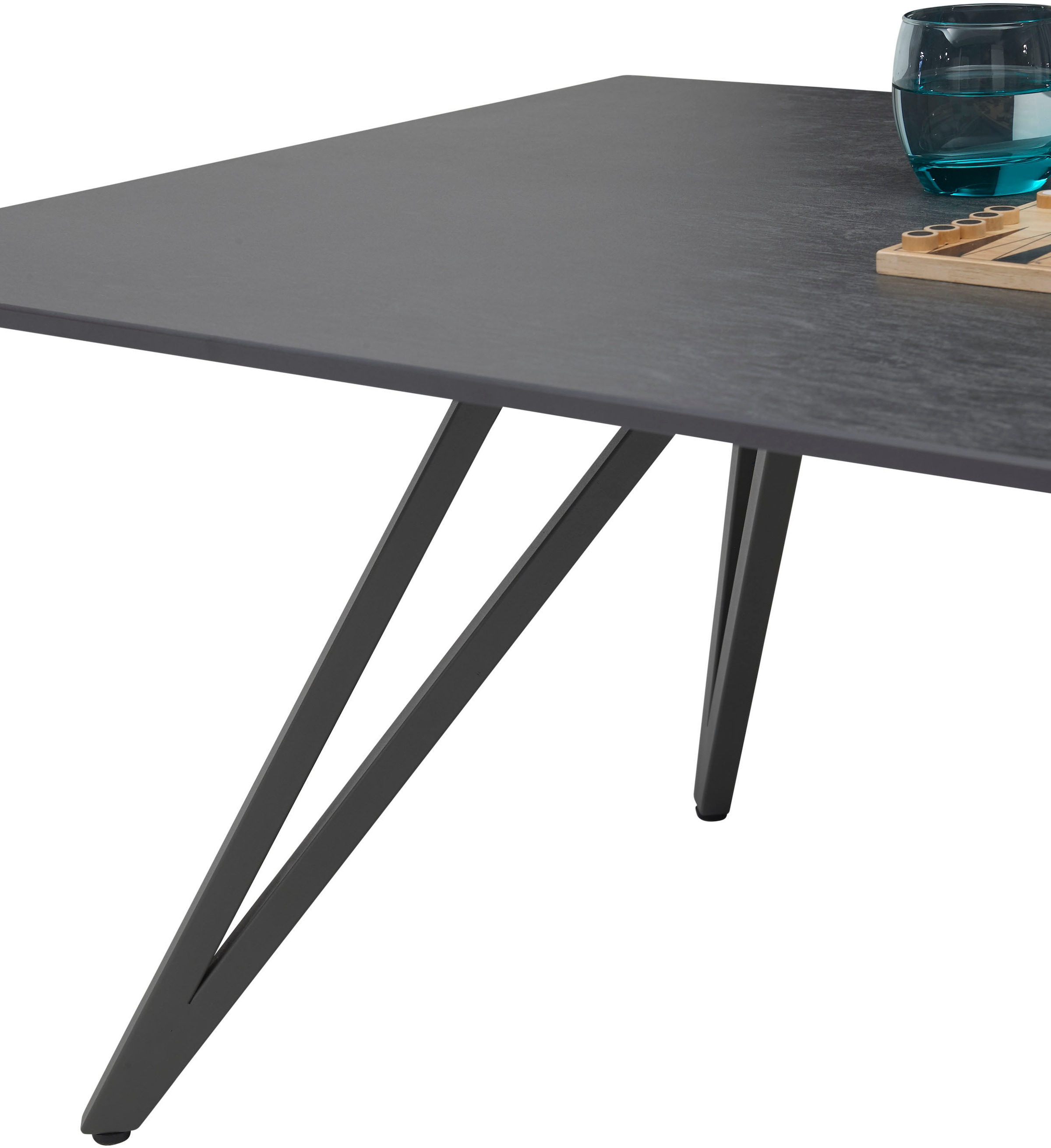 Stolkom Couchtisch »Jesse«, 110 cm breit Keramik Anthrazit