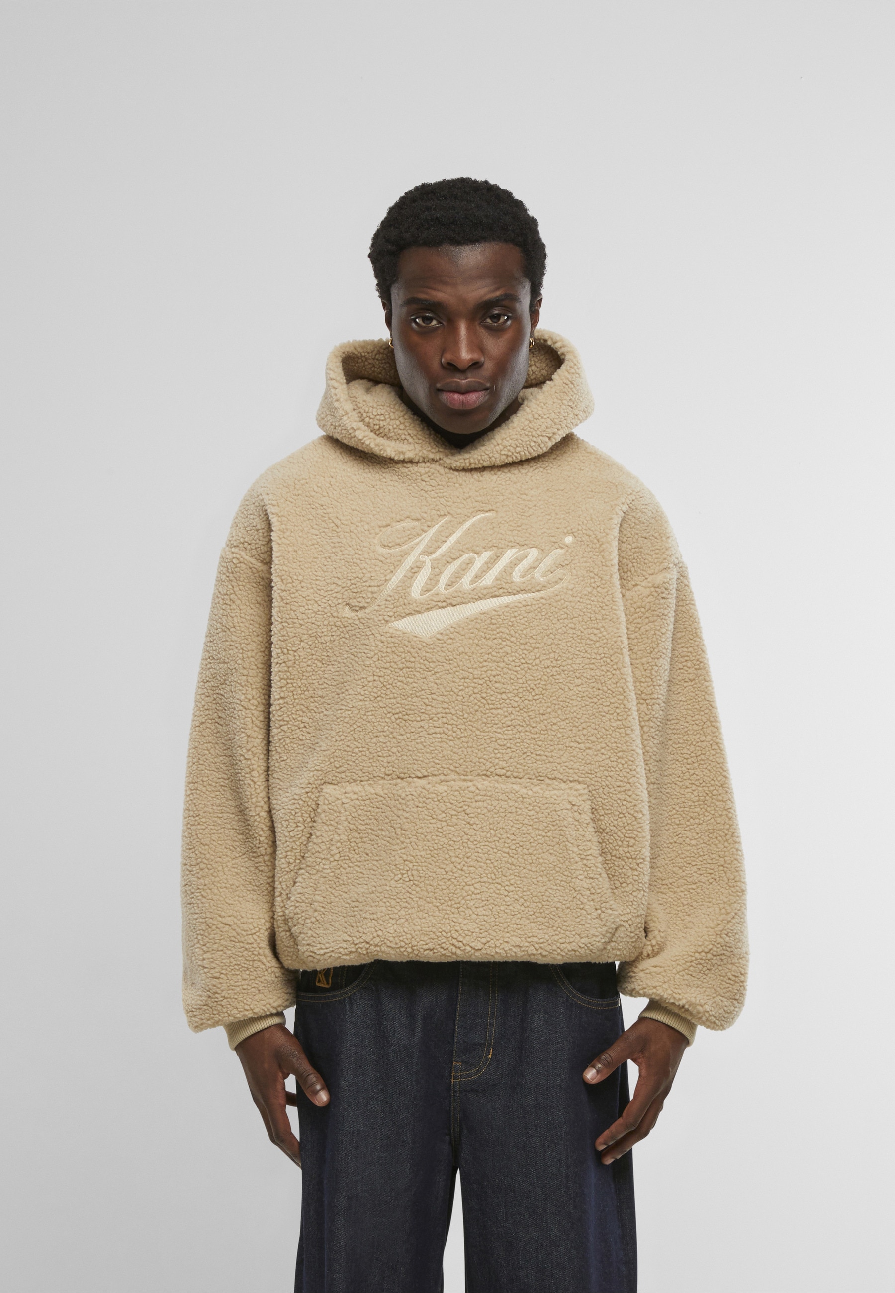 Karl Kani Kapuzenpullover »Karl Kani Cursive Varsity Teddy Os Hoodie« 1