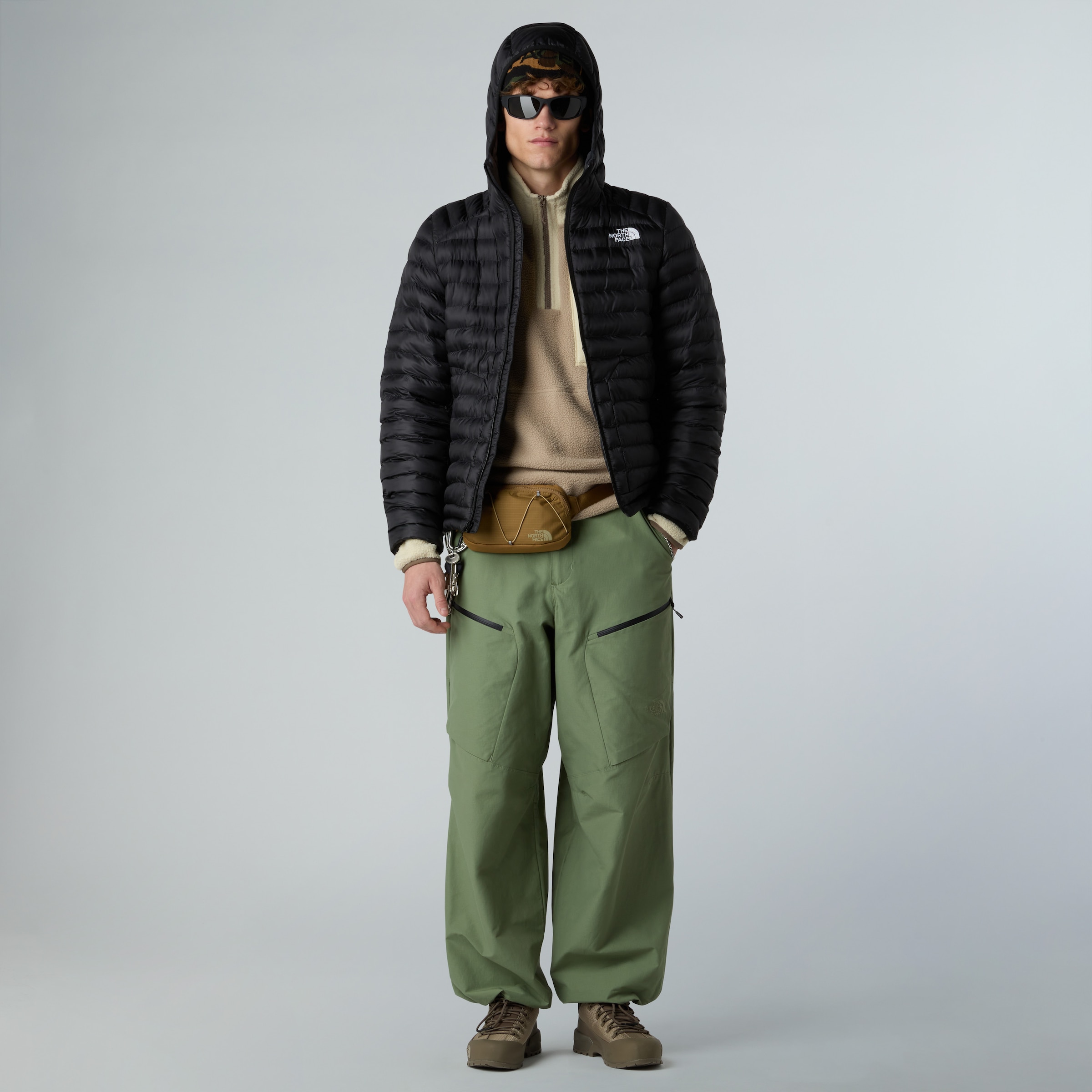 The North Face Steppjacke »M HUILA SYNTHETIC HOODIE«, (1 St.), Synthetisch isoliert, leicht, wetterfest