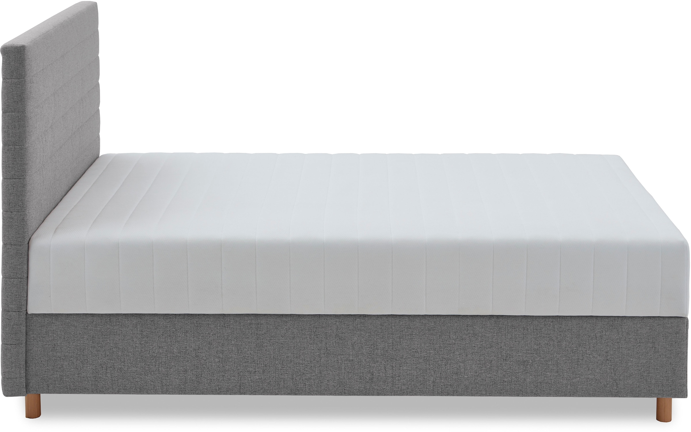 ATLANTIC home collection Stauraumbett »Josie«, mit Taschen-Federkernmatratze und Bettkasten