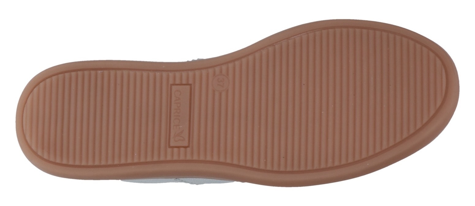 Caprice Plateausneaker, Freizeitschuh, Halbschuh, Schnürschuh mit gepolstertem Schaftrand