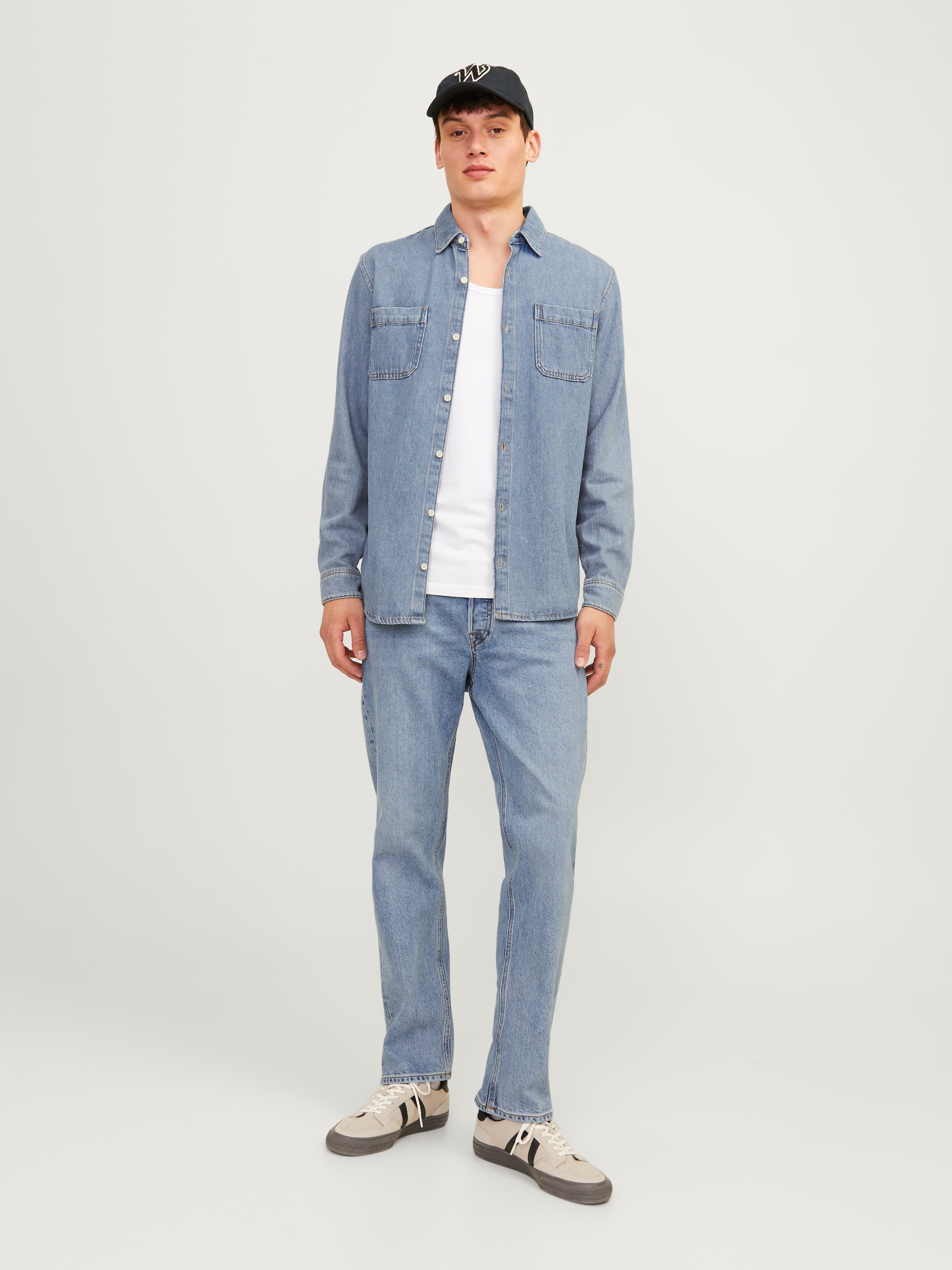 Jack & Jones Loose-fit-Jeans »JJICHRIS JJCLASSIC AM 676 LID NOOS«