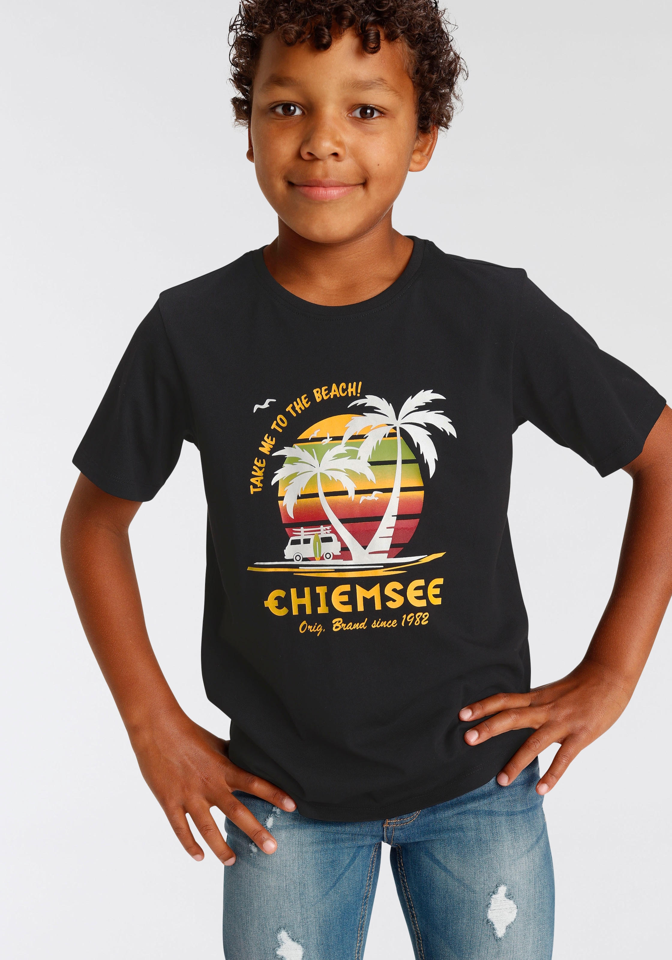Chiemsee Marškinėliai »Palmenprint«