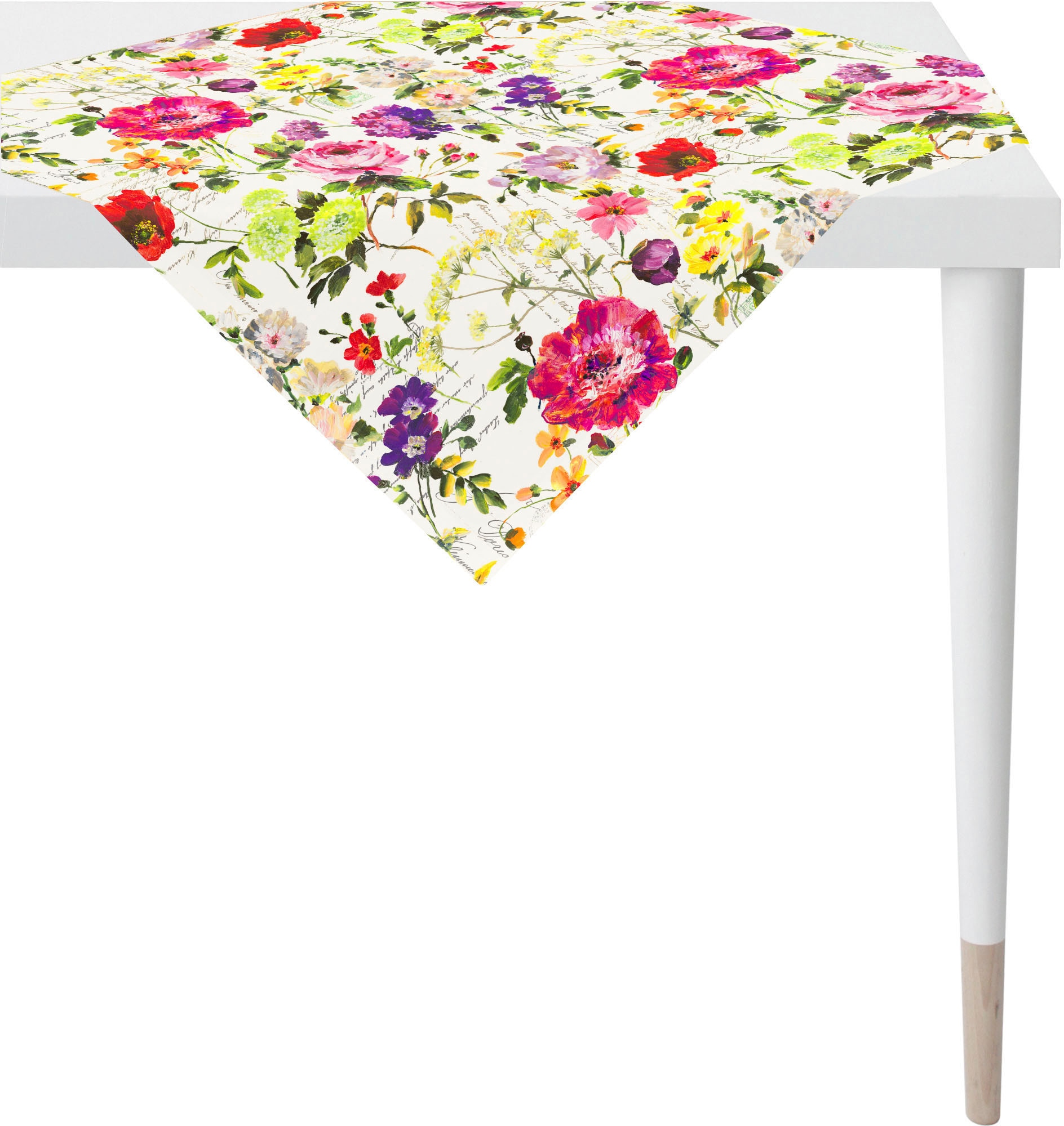 APELT Mitteldecke "6850 SUMMERTIME, Sommerdeko, Sommer" mit Sommerblüten, D günstig online kaufen