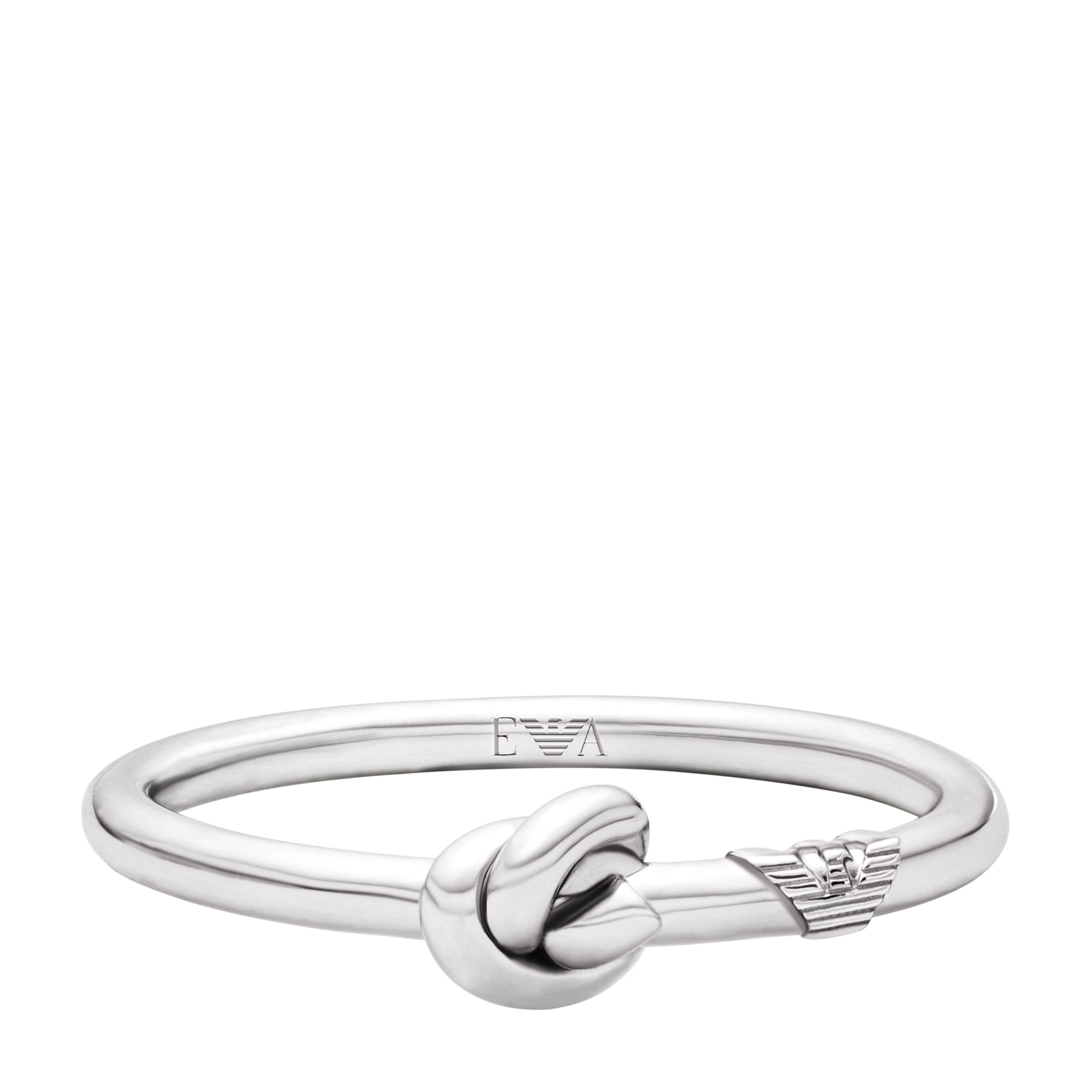 Emporio Armani Fingerring »Schmuck Geschenk Silber 925 Knoten-Optik«