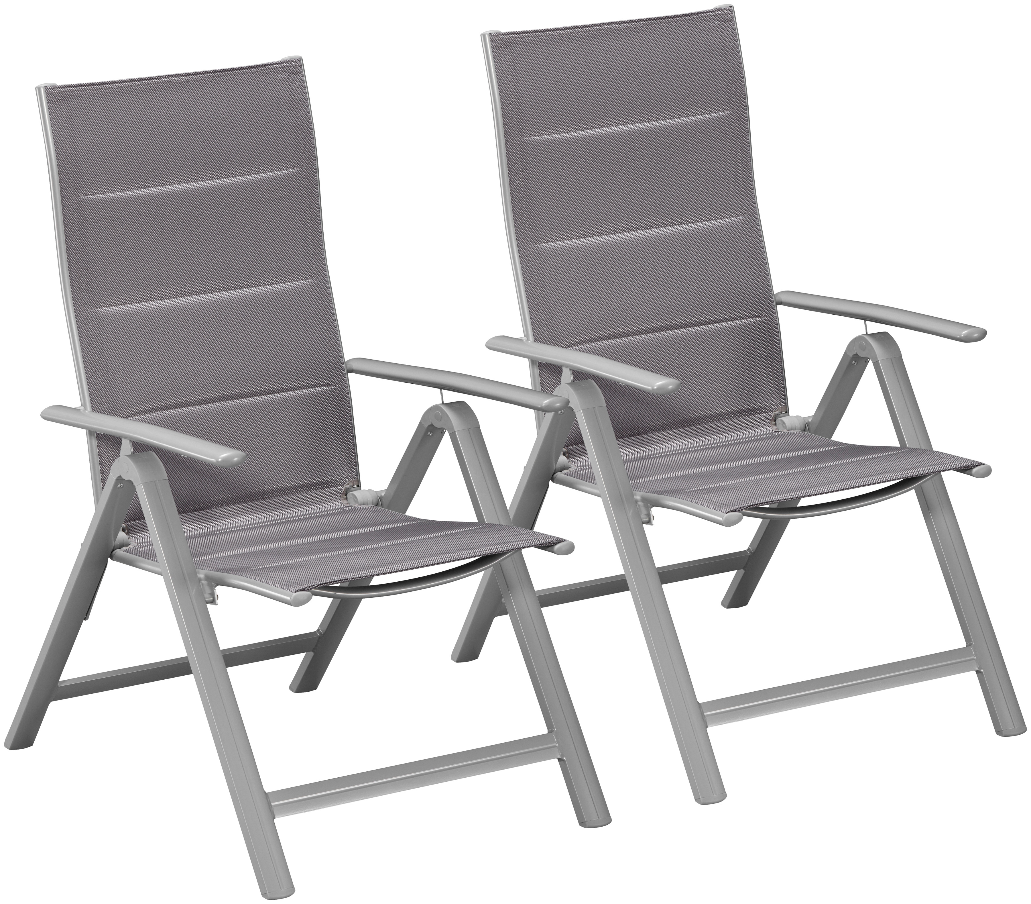 MERXX Gartenstuhl "Taviano, TOPSELLER" (Set) 2 Stk. 2er Set, Alu/Textil, ve günstig online kaufen