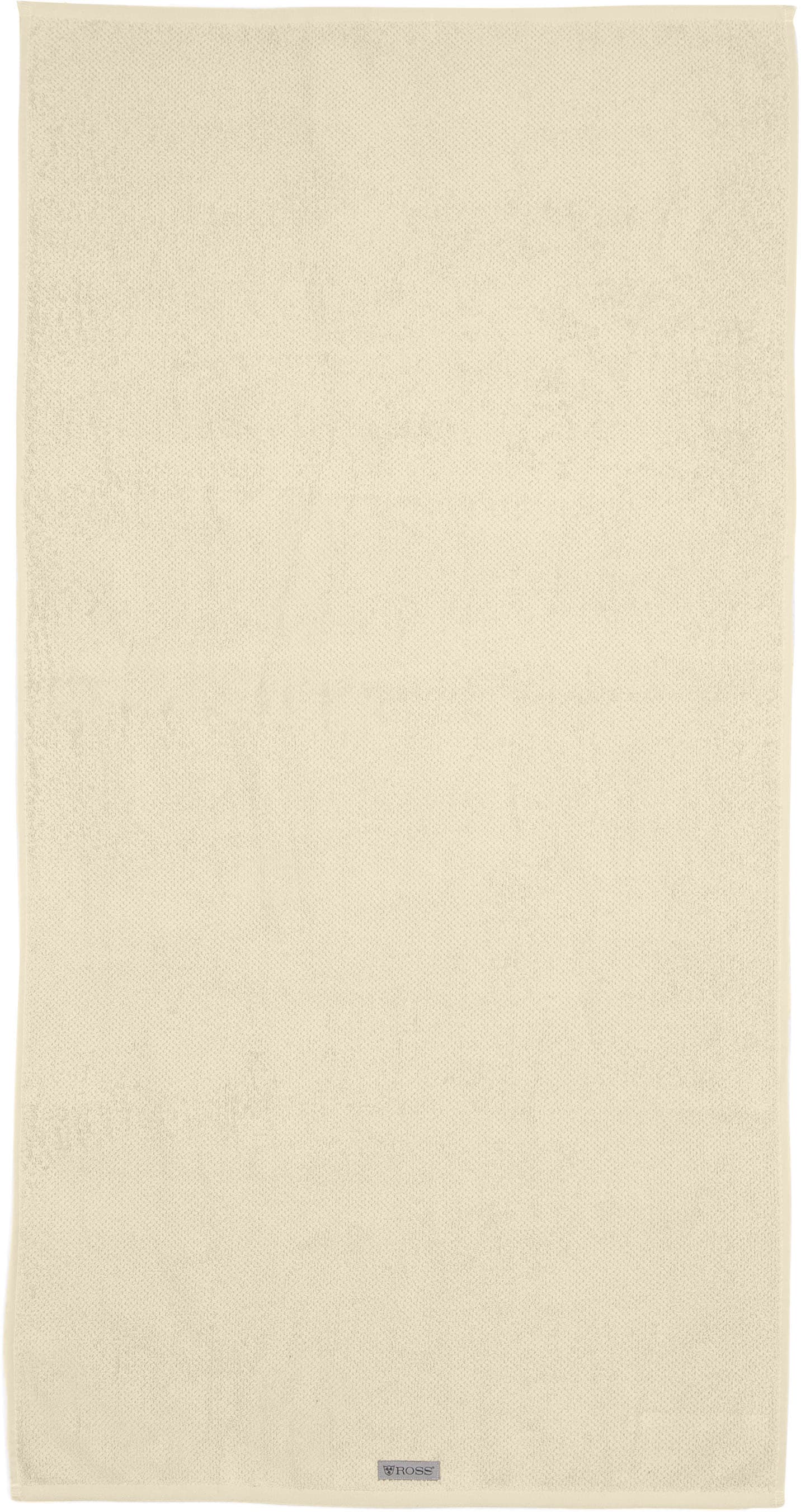 Duschtuch ROSS, B:70cm L:140cm, beige, Frottier, Obermaterial: 100% Baumwolle, Handtücher, "Selection", 100 % Bio-Baumwolle
