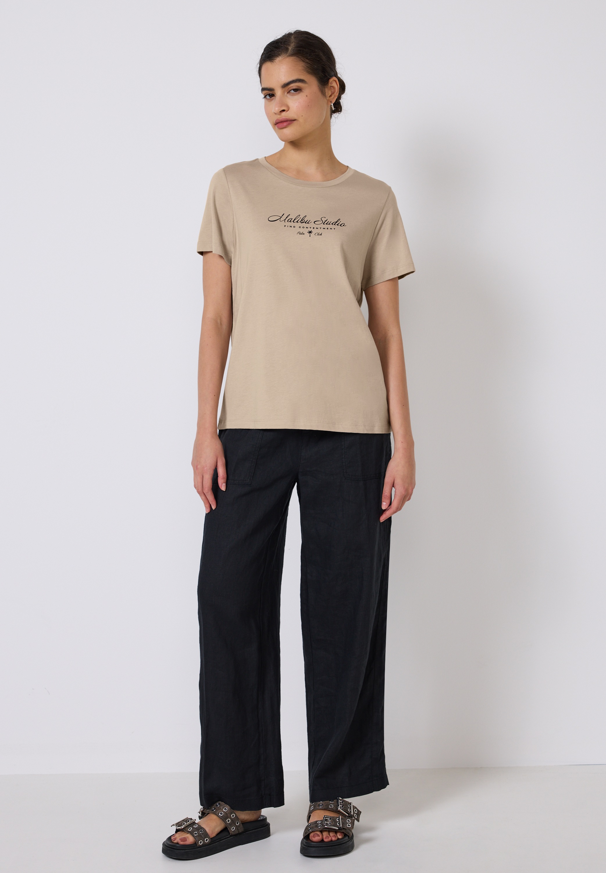 STREET ONE STUDIO T-Shirt, im soften Baumwoll-Mix