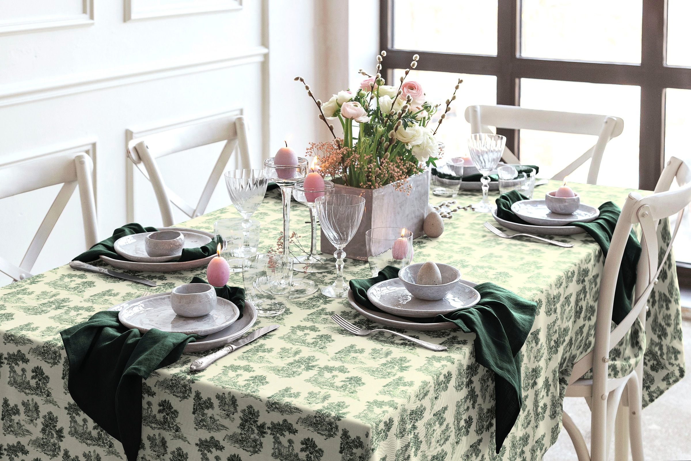 Adam Tischdecke "Good Old Days" aus 100% Bio-Baumwolle günstig online kaufen