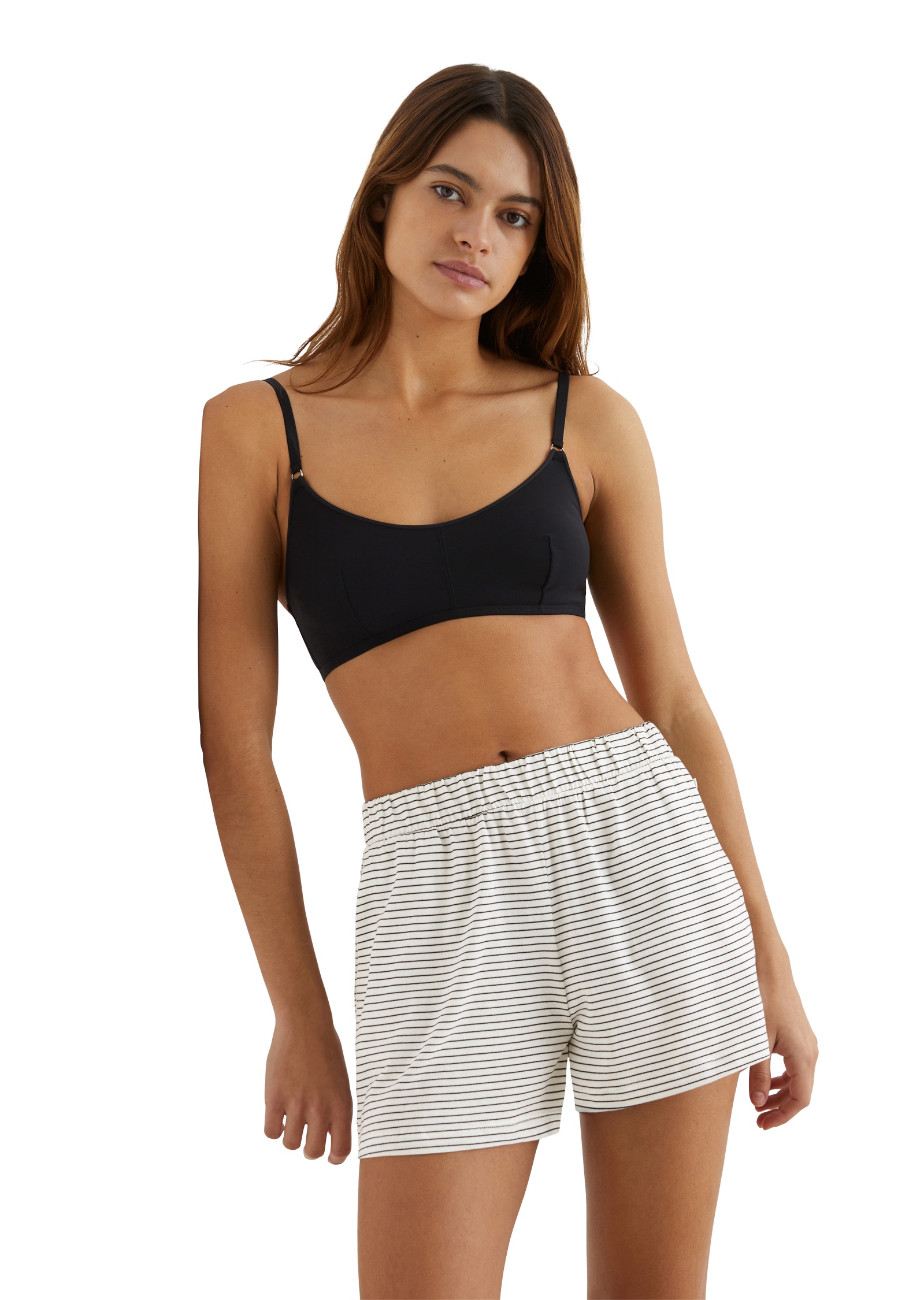 Marc OPolo Shorts "Mix & Match Jersey", mit elastischem Bund und seitlichen günstig online kaufen