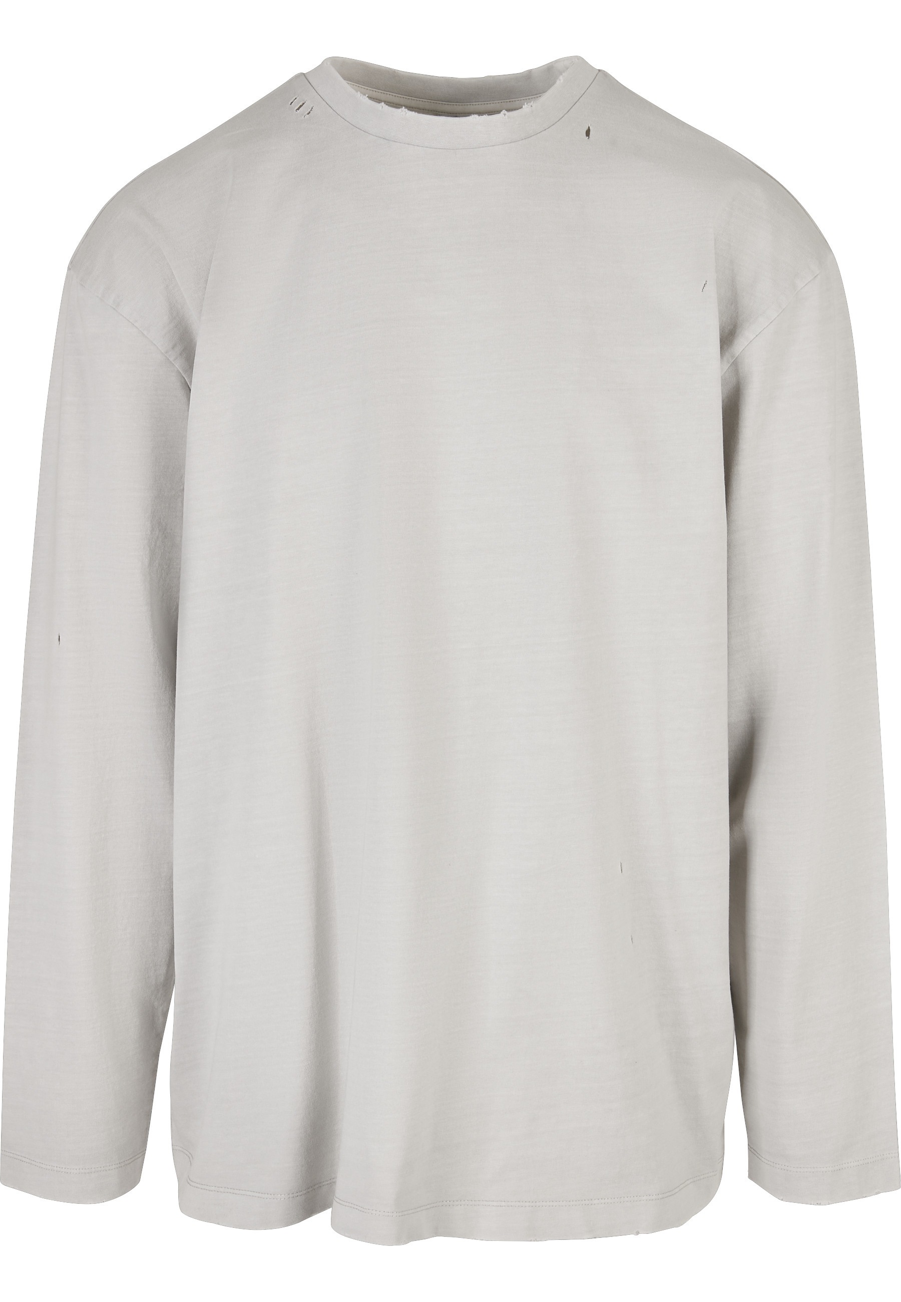 URBAN CLASSICS Langarmshirt "Urban Classics Herren Oversized Distressed Longsleeve" 1 Stk.
