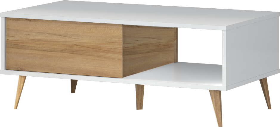 Home affaire Couchtisch "Vida", (H/B/T): 43/111/60cm), UV lackiert, kratzfe günstig online kaufen