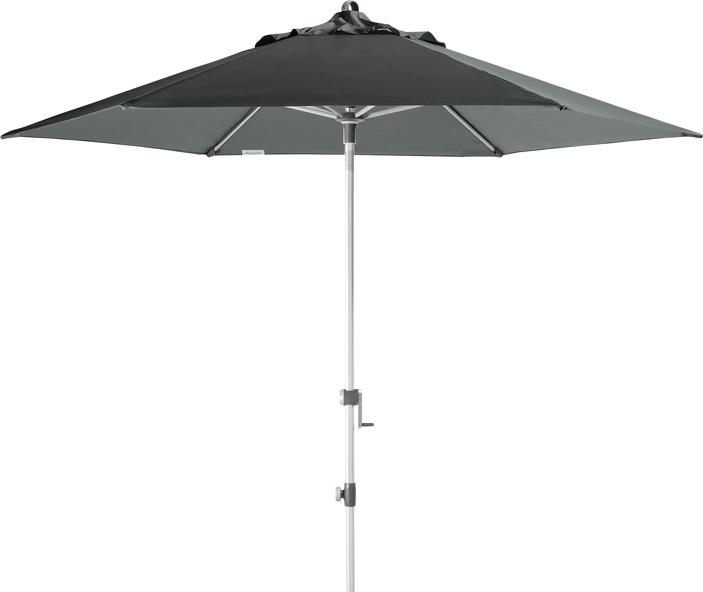 doppler® Sonnenschirm, ØxH: 280x245 cm, UV-beständig, abknickbar