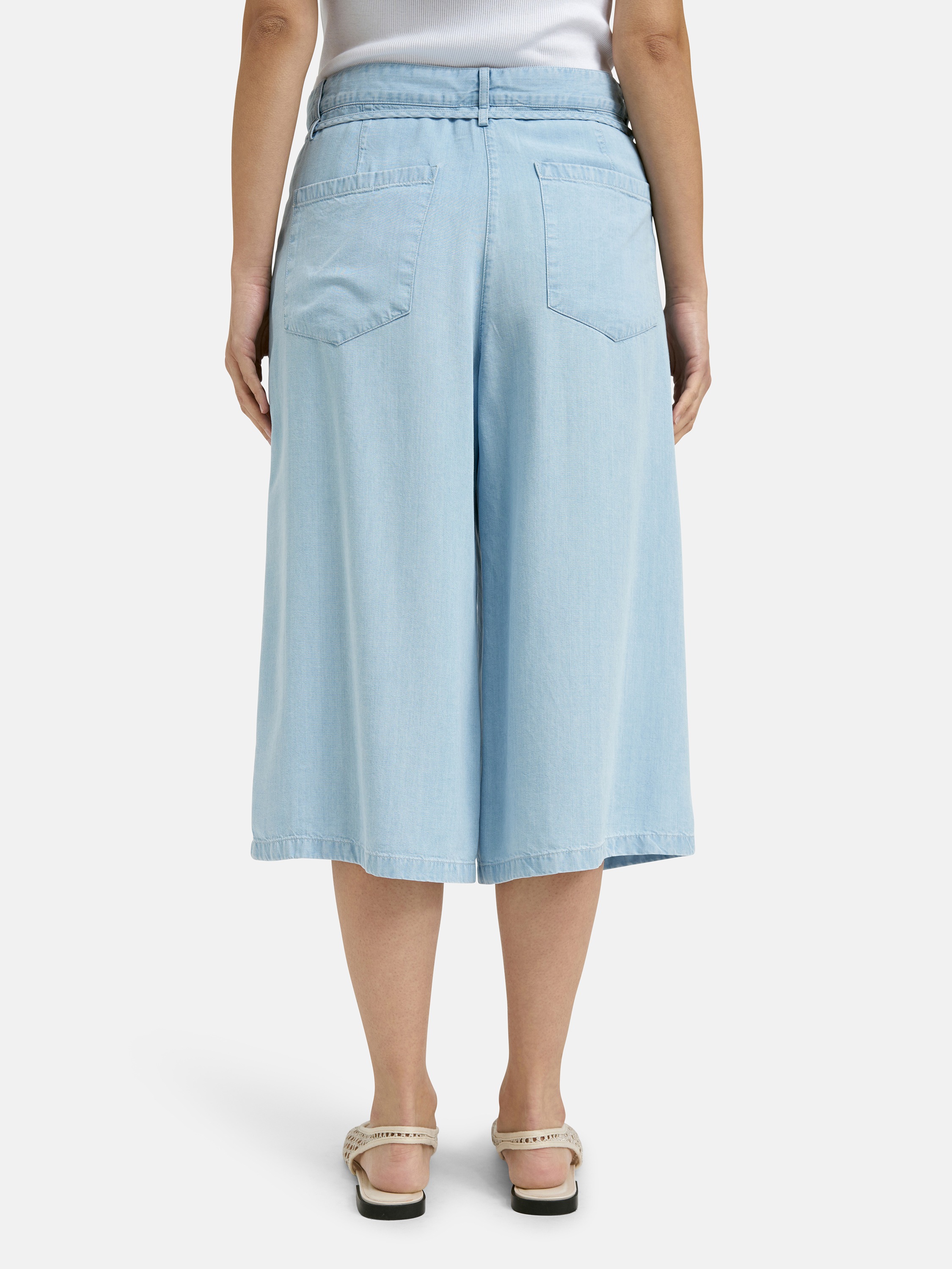 Smith & Soul Bermudas  mit weitem Bein