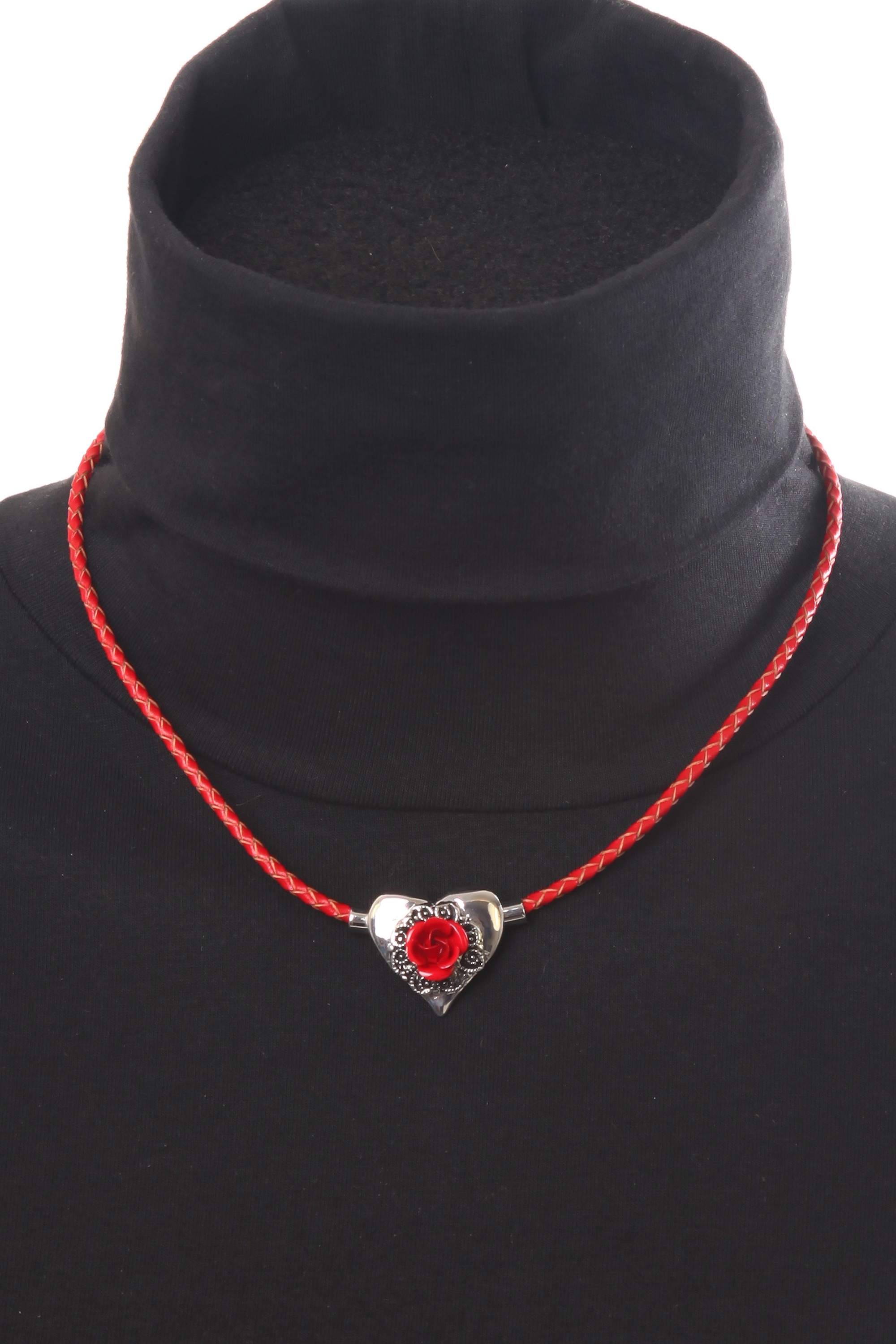 Allgäu Rebell Kette mit Anhänger »Maja«, mit kleinen Metallherz