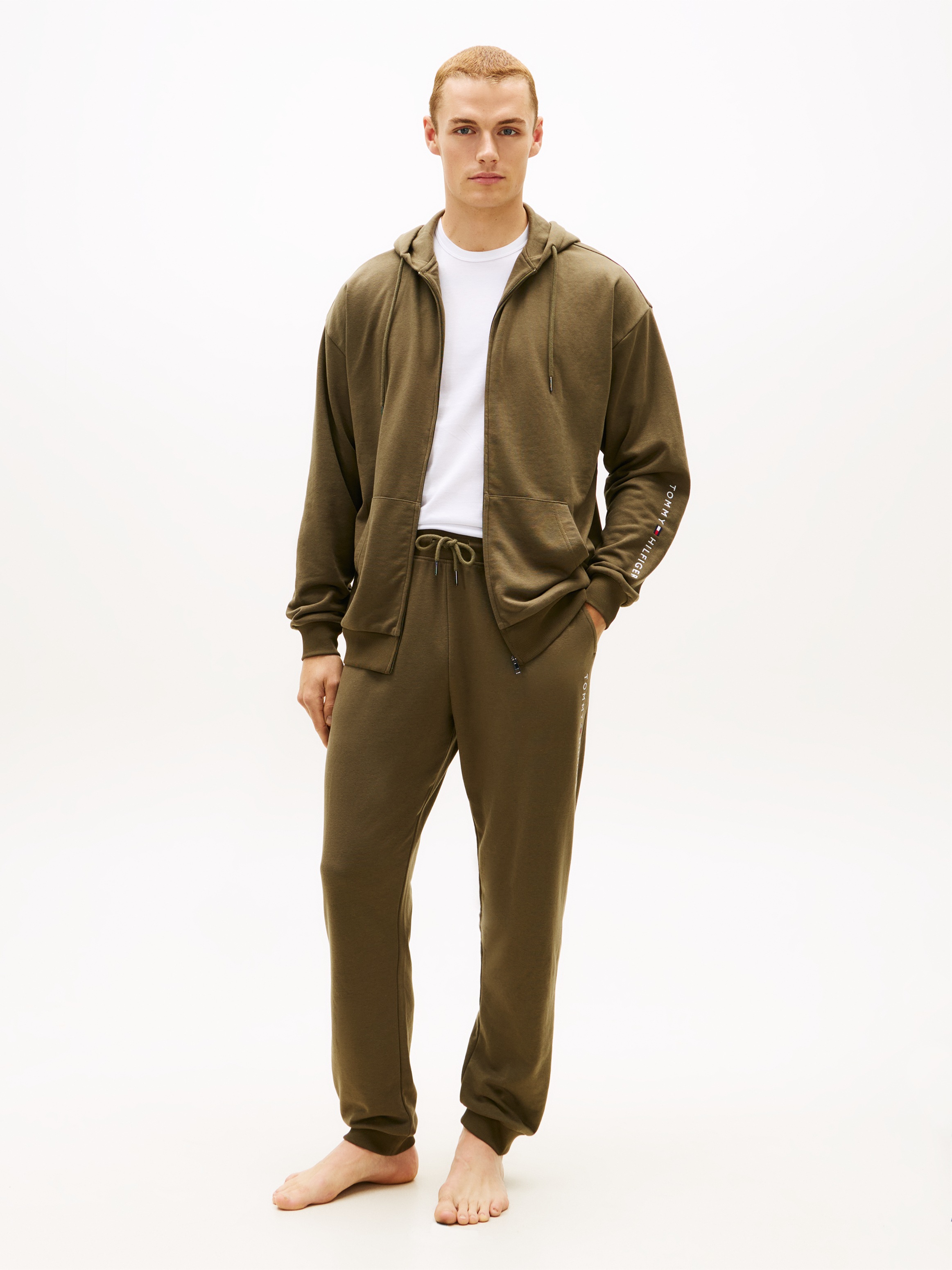 Thumbnail - Tommy Hilfiger Underwear Sweatjacke Regular fit mit Kapuze