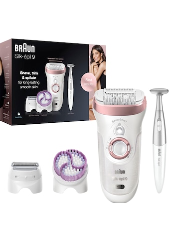 Braun Epiliatorius »Silk-épil 9-980« 100% wa...