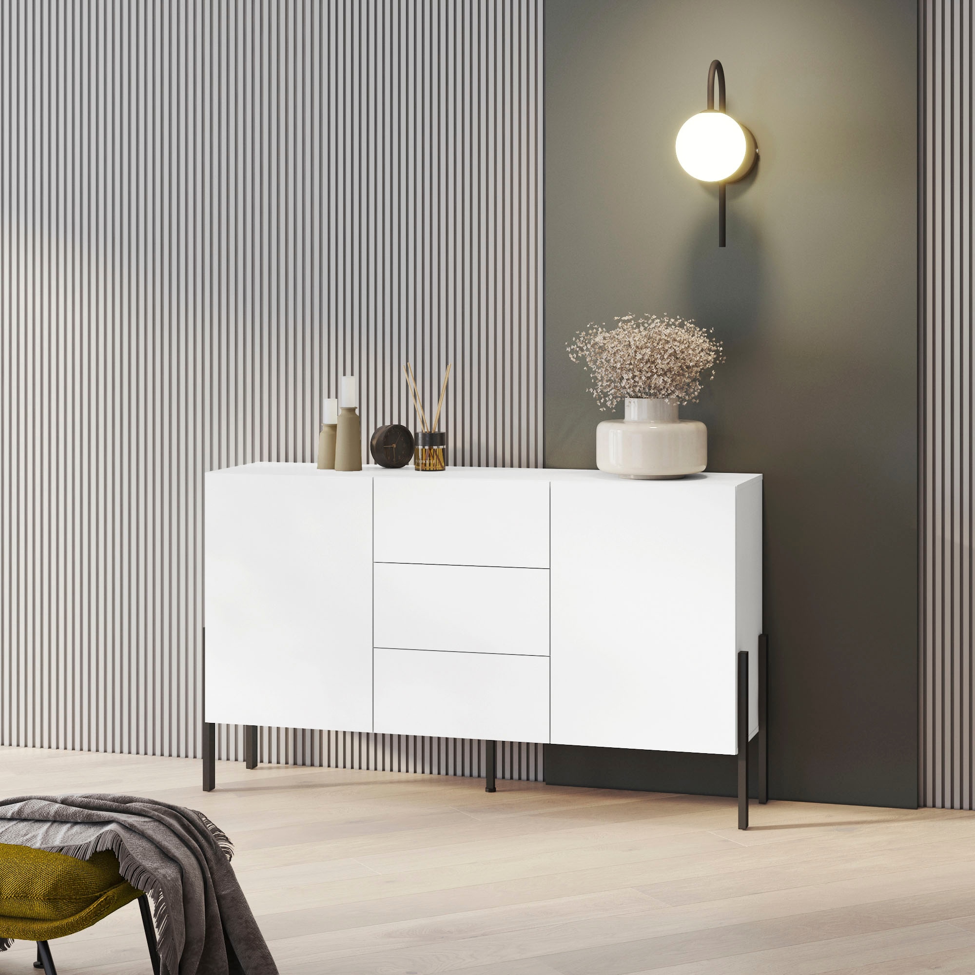 Helvetia Sideboard »Jukon«, Breite 150 cm bzw.180 cm