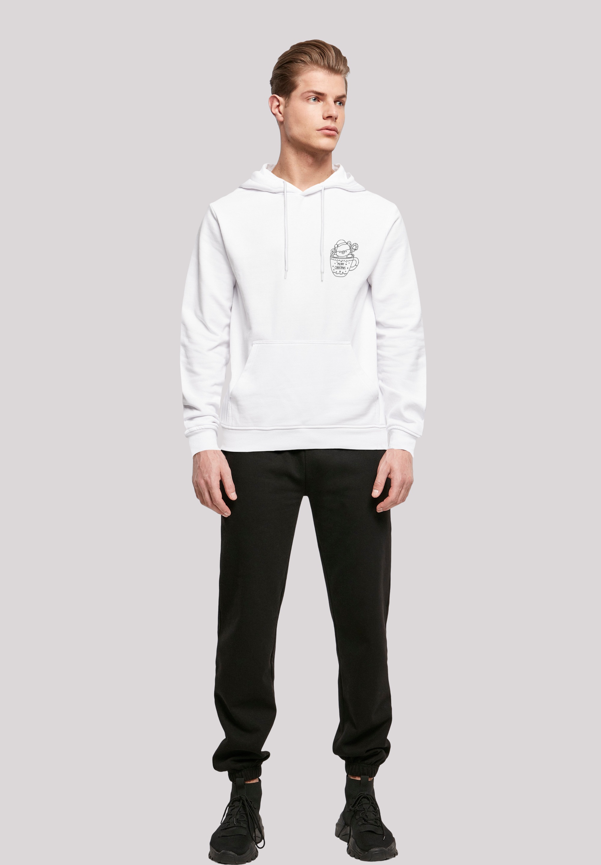 F4NT4STIC Kapuzenpullover »Weihnachtstasse«, Print