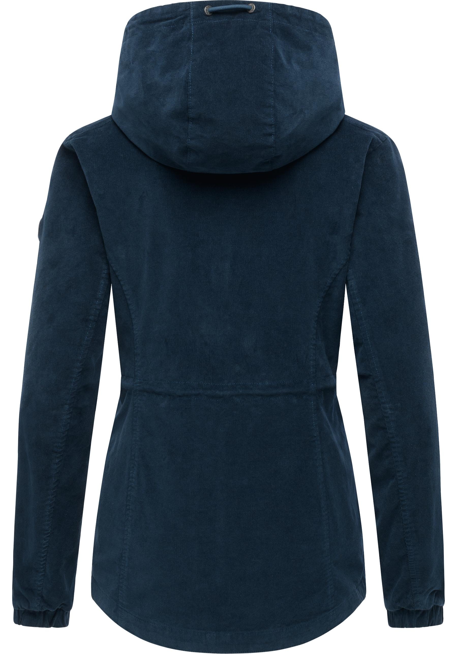 Thumbnail - Ragwear Cordjacke "Dankka Cordy YOUMODO" mit Kapuze Stylische Damen Übergangsjacke in Feincord-Optik