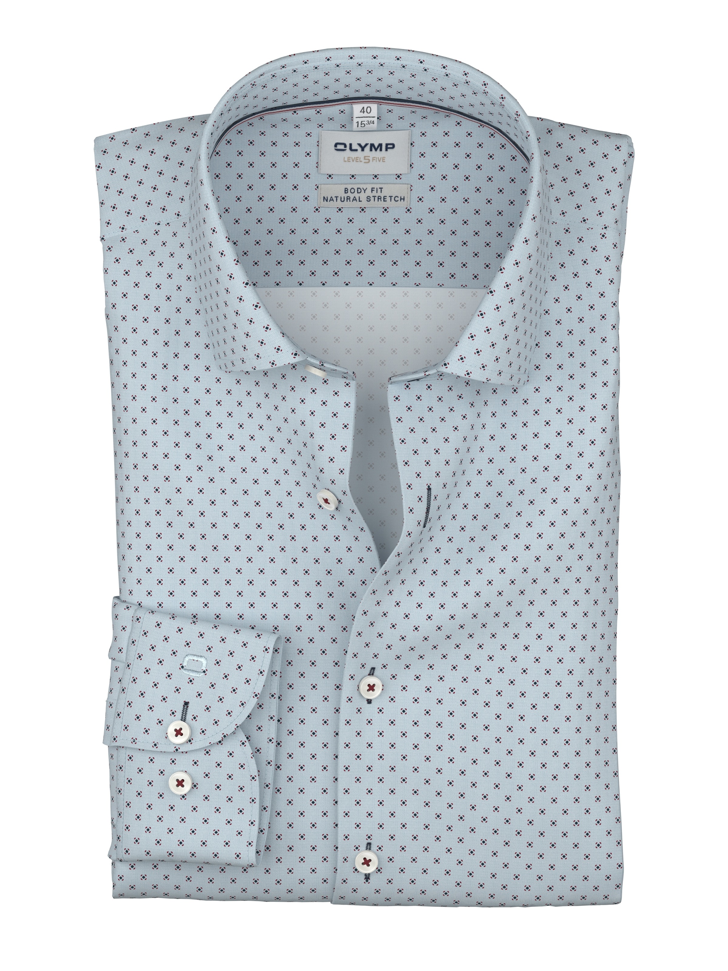OLYMP Langarmhemd "Level Five" Businesshemd, body fit, Kentkragen günstig online kaufen