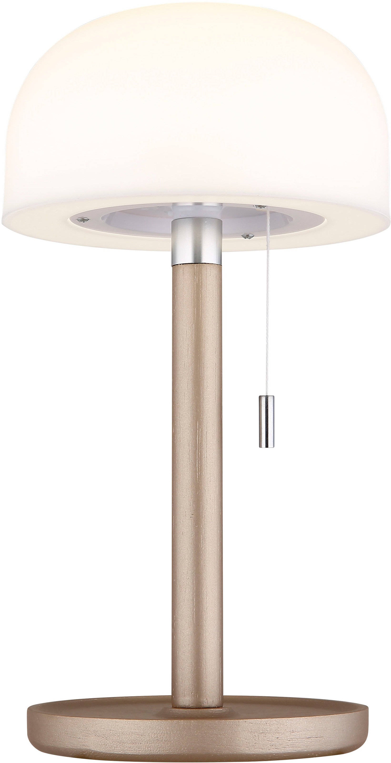GLOBO LIGHTING LED Tischleuchte »NORMAN«, LED fest integriert, CCT-Funktion von warmen 3000 K bis kühleren 6000 K