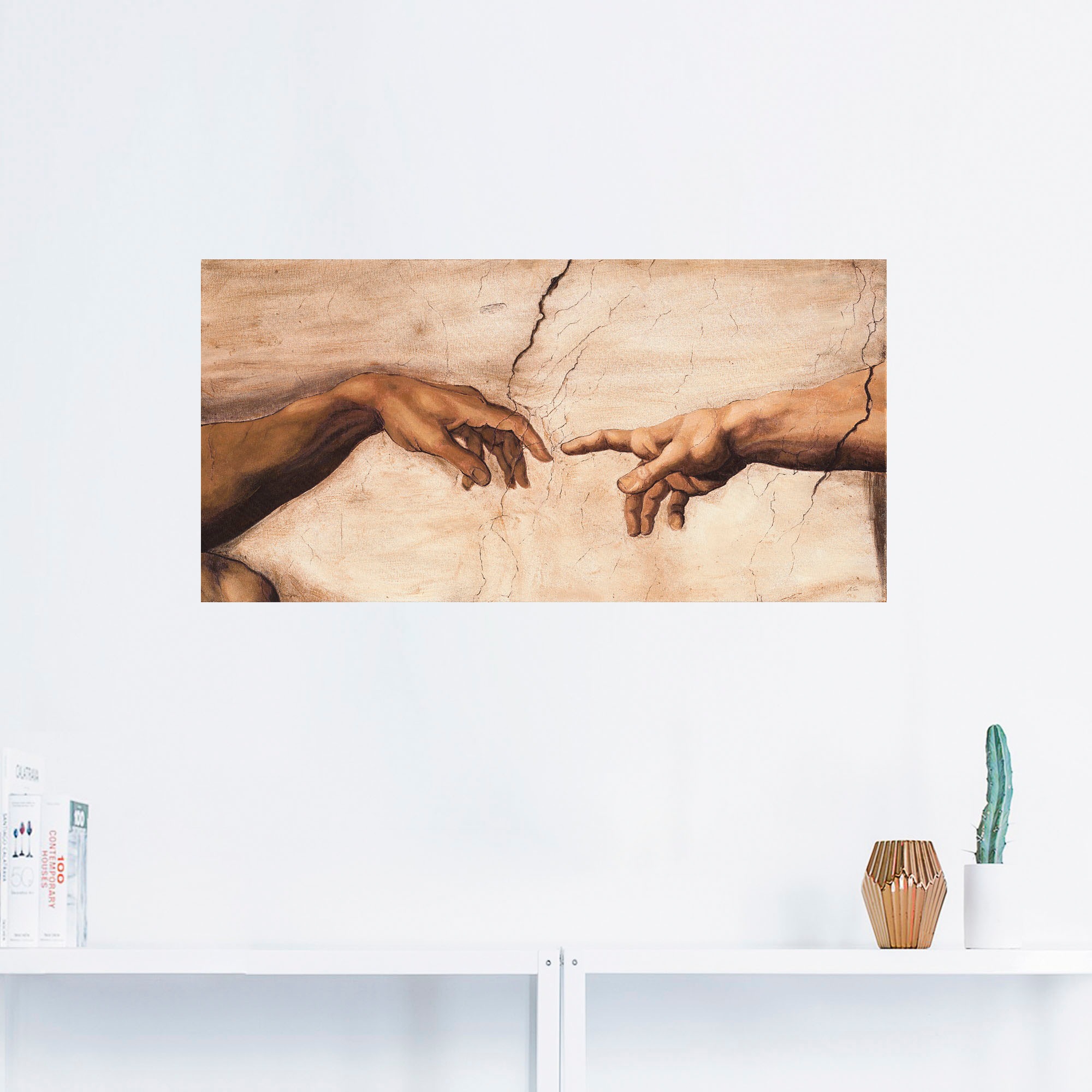 Artland Wandbild "Hände", Religion, (1 St.), als Alubild, Outdoorbild, Lein günstig online kaufen