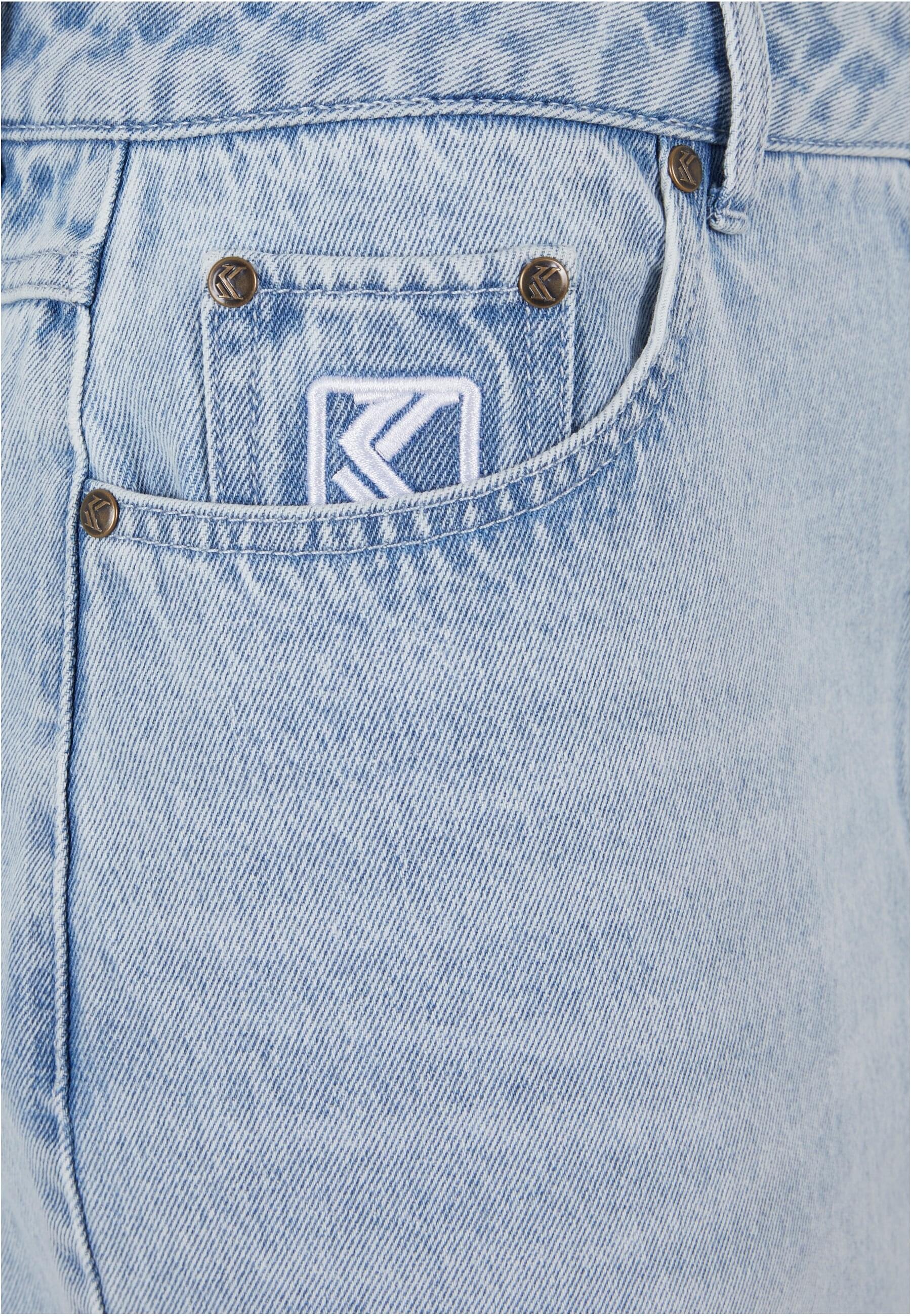 Thumbnail - Karl Kani Shirtkleid "Karl Kani Damen KW242-033-1 Karl Kani OG Long Denim Skirt" 1 Stk. tlg.