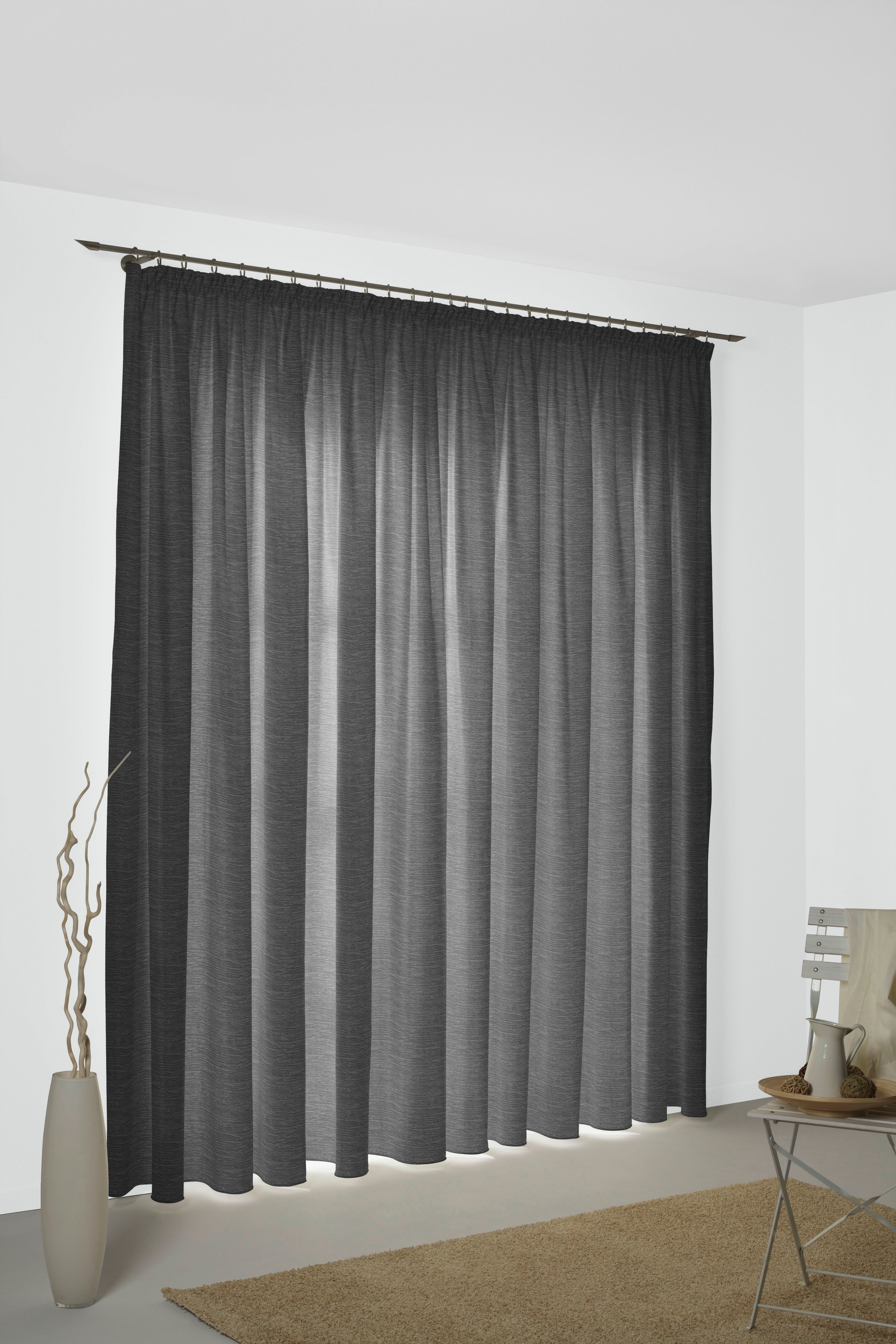 Wirth Vorhang "Trondheim 328 g/m²" Kräuselband;Deutsch (DE);Englisch (EN);F günstig online kaufen