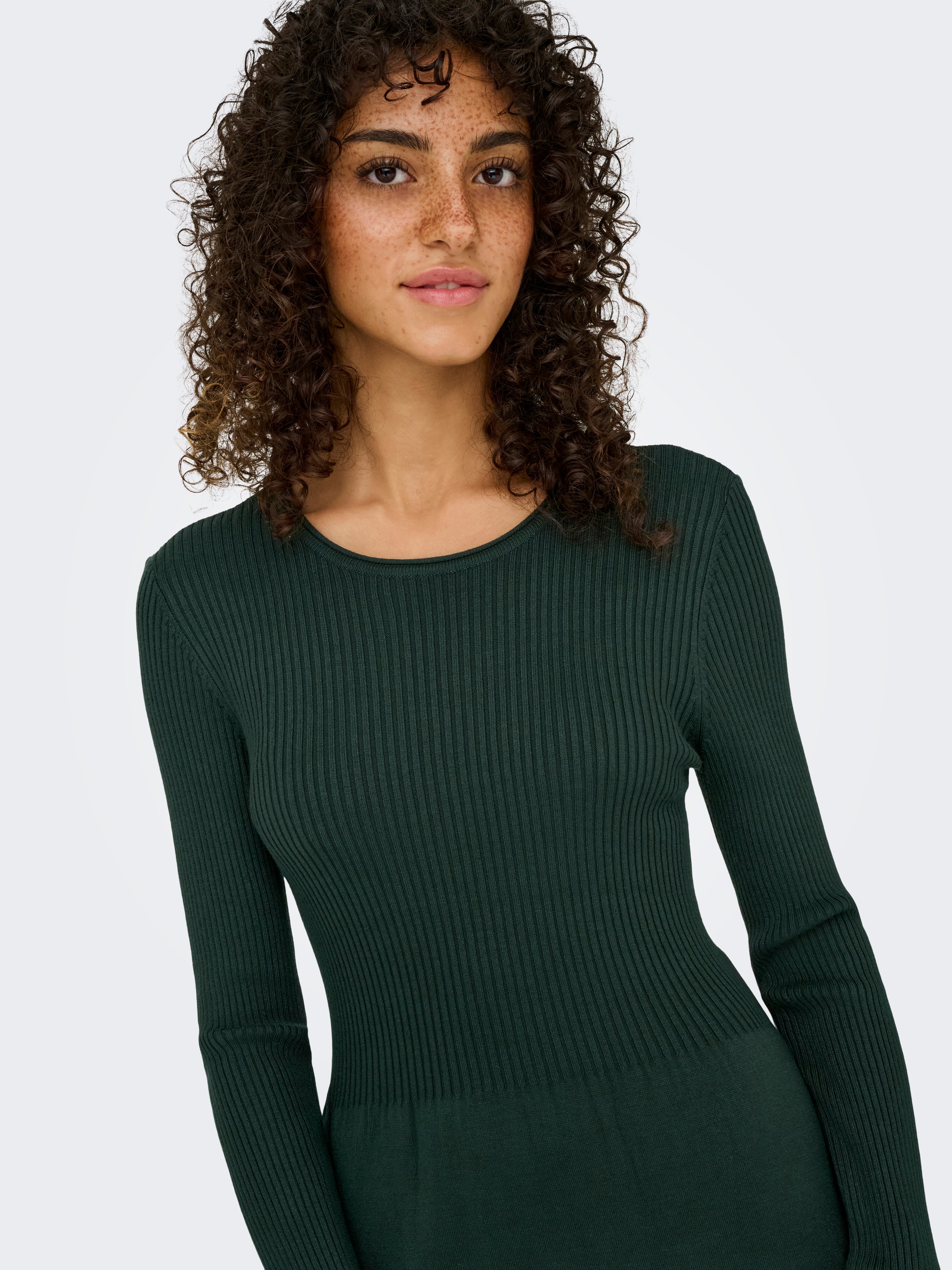 Thumbnail - ONLY Strickkleid "ONLALMA L/S O-NECK DRESS KNT NOOS"