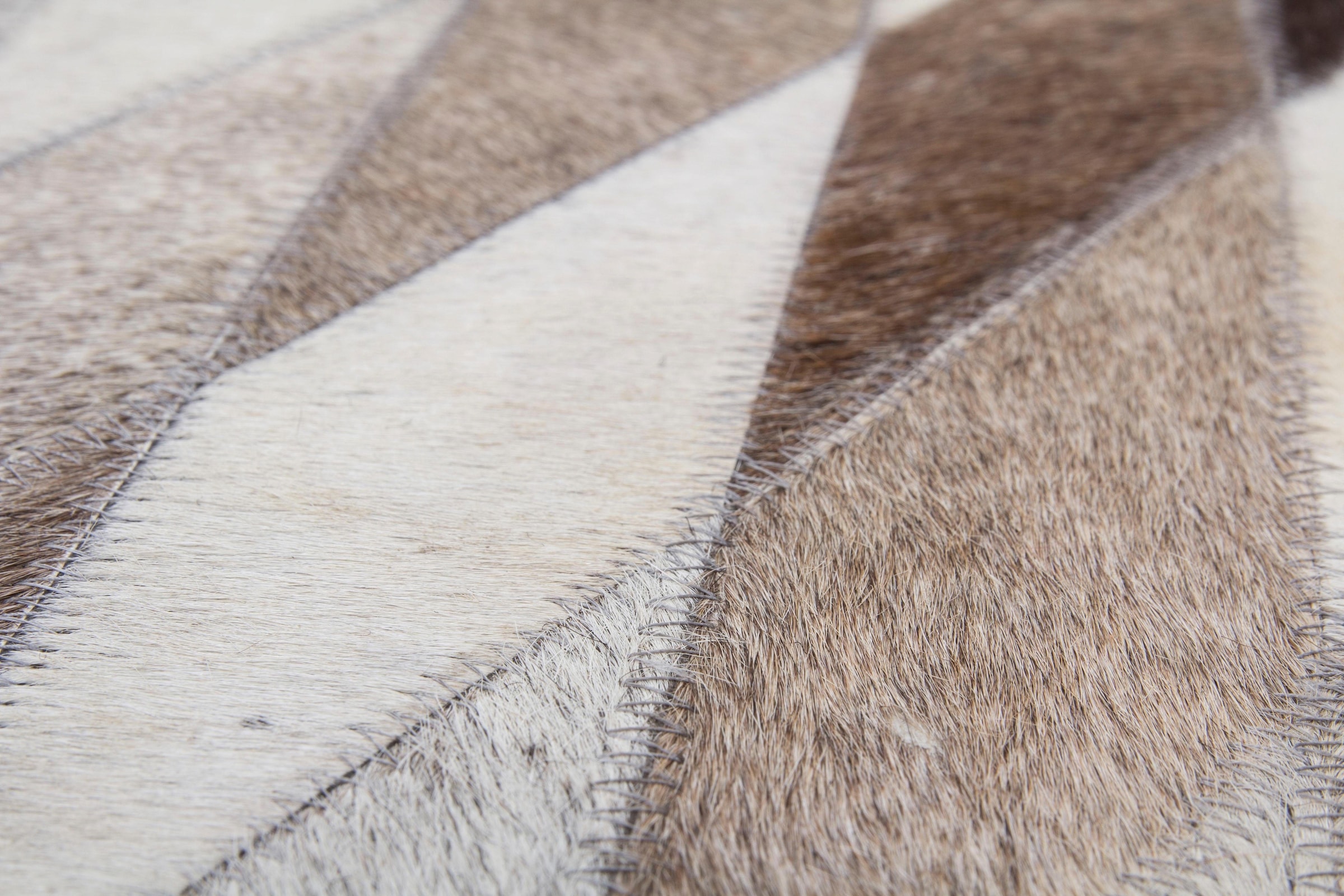 calo-deluxe Fellteppich »Dakota 900«, rechteckig, 8 mm Höhe, echtes Rinderfell, Wohnzimmer