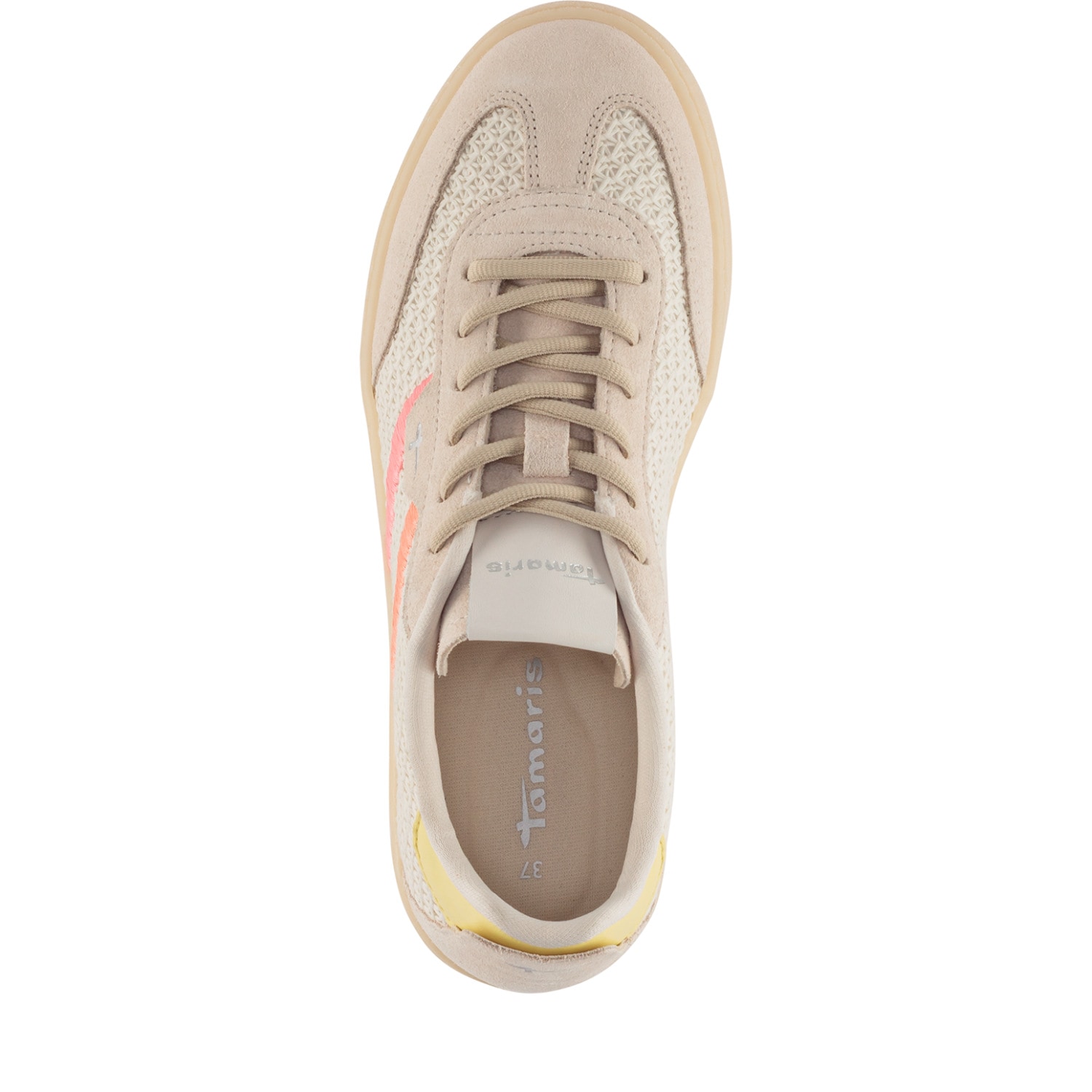 Tamaris Sneaker  Freizeitschuh, Halbschuh, Schnürschuh im modischen Retro-Look